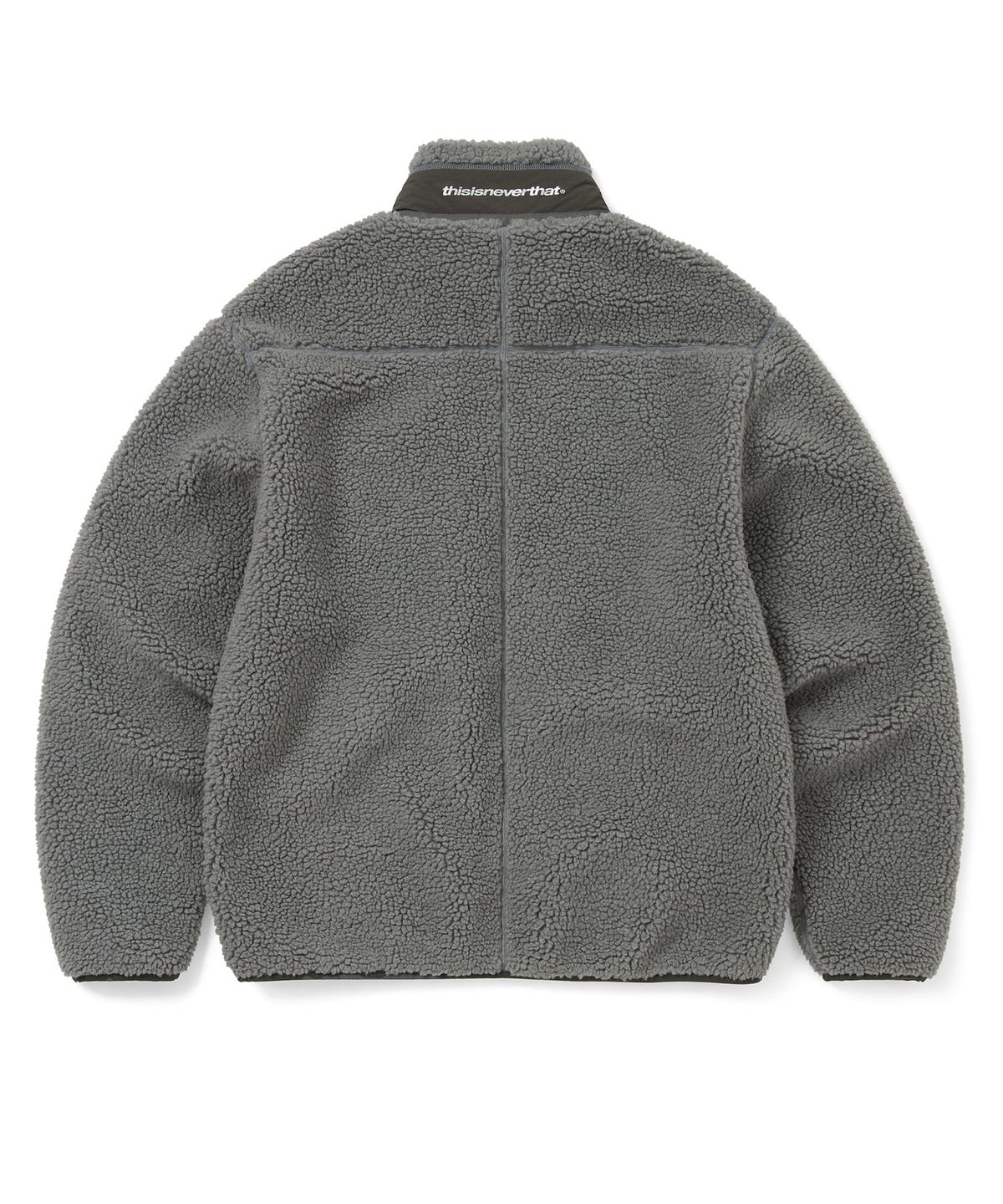 디스이즈네버댓(THISISNEVERTHAT) SP Sherpa Fleece Jacket Charcoal