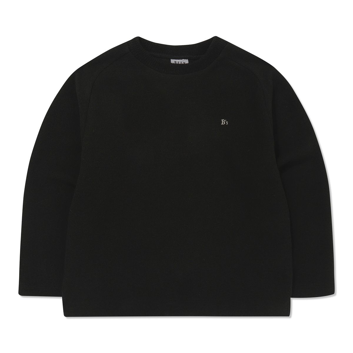 빈(BEEN) BZ61TS07BK 블랙 라글란 티셔츠