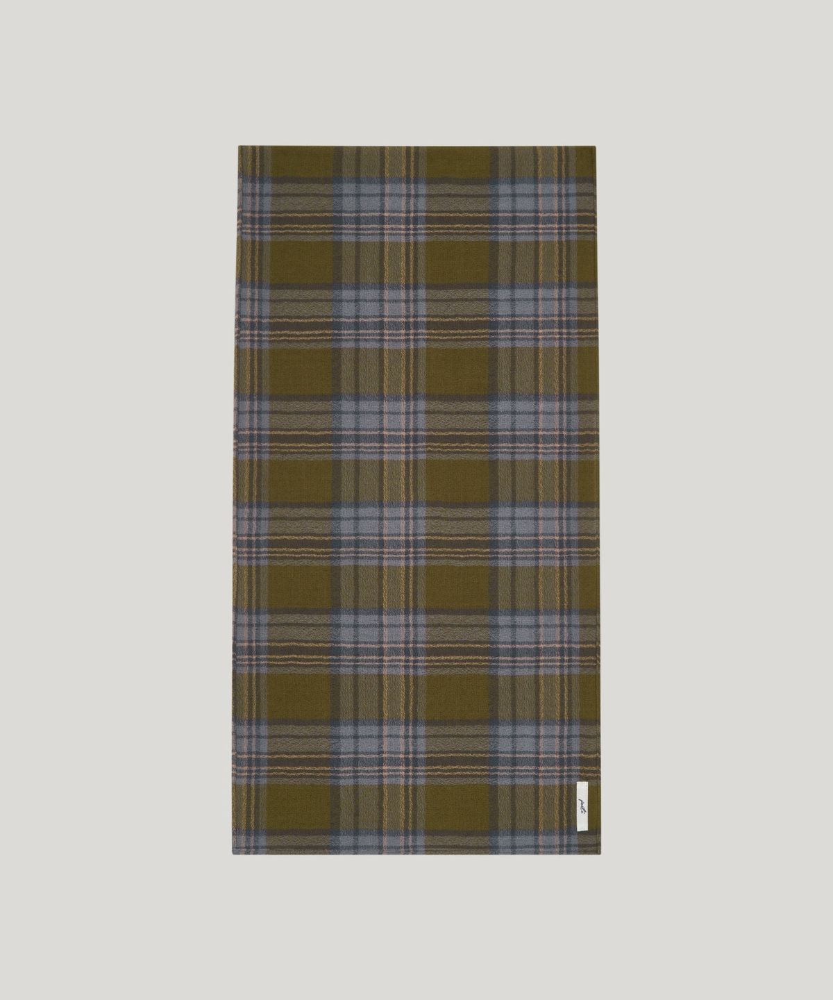 포에트서울(POETSEOUL) autumn check muffler_olive