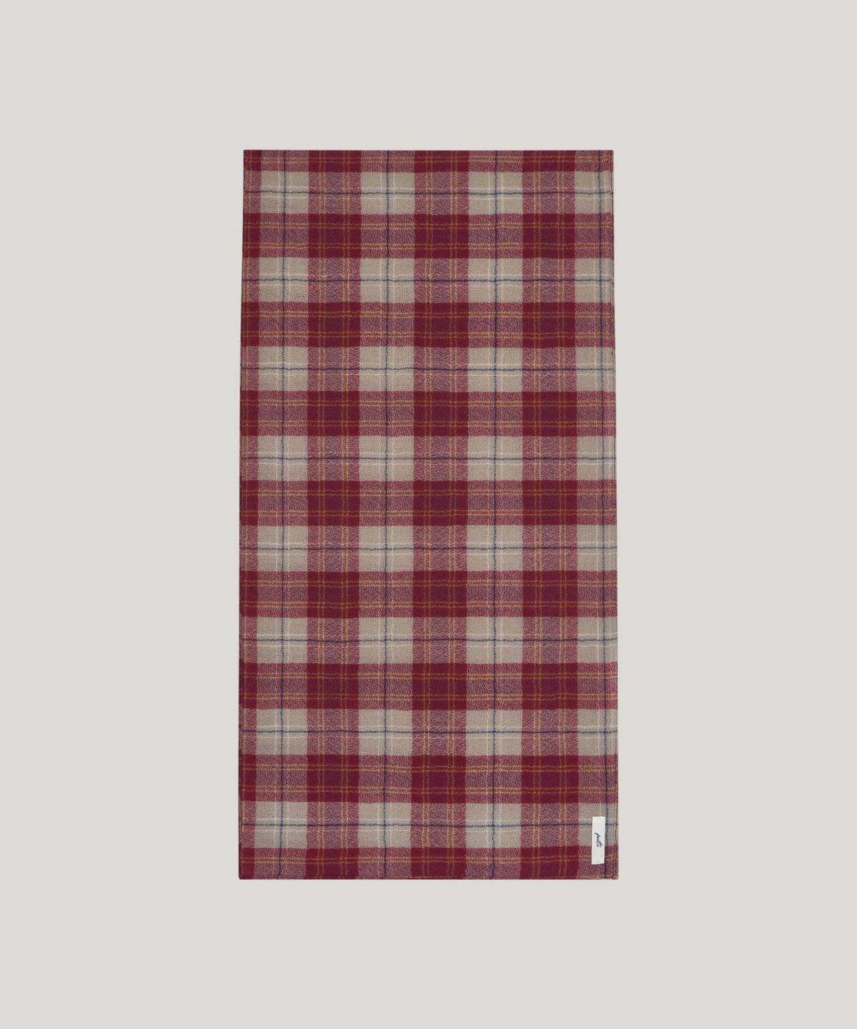 포에트서울(POETSEOUL) autumn check muffler_red