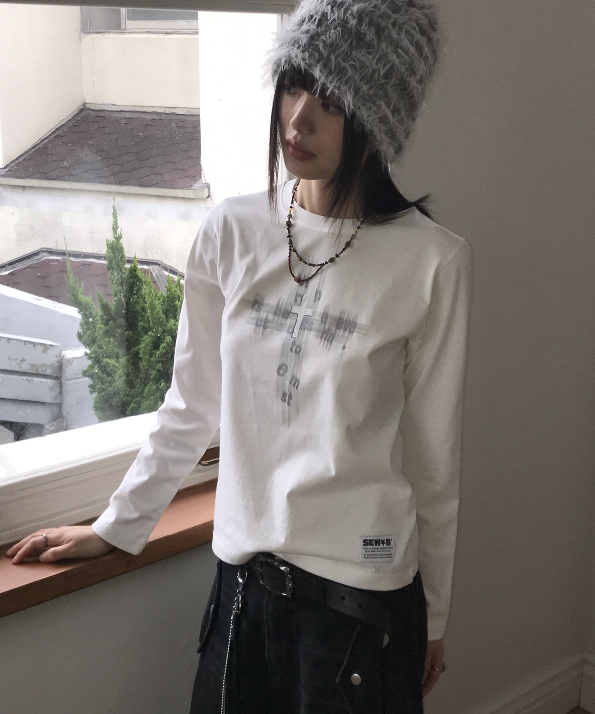 쏘비(SEW-B) 세미크롭 gp 긴팔티