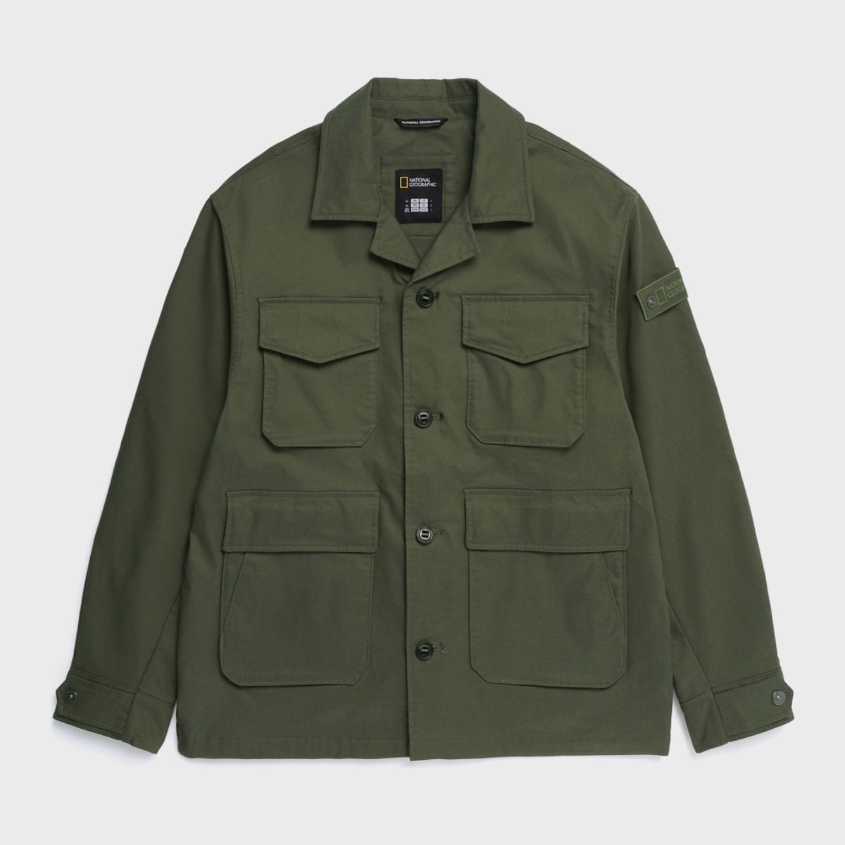 내셔널지오그래픽(NATIONALGEOGRAPHIC) N253MJP100 [NRN] 퍼티그 자켓 OLIVE KHAKI