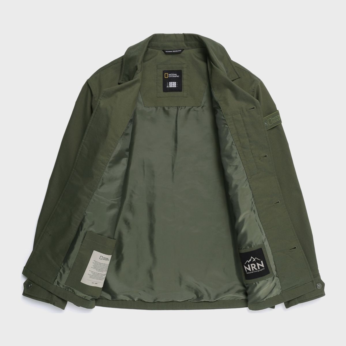 내셔널지오그래픽(NATIONALGEOGRAPHIC) N253MJP100 [NRN] 퍼티그 자켓 OLIVE KHAKI