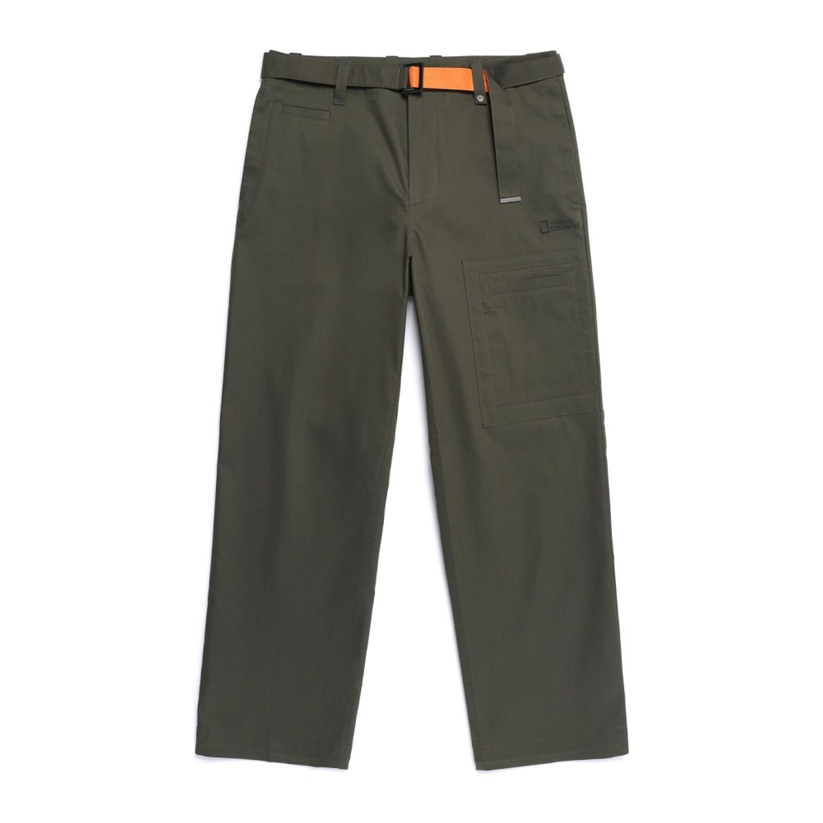 내셔널지오그래픽(NATIONALGEOGRAPHIC) N253MPT100 [NRN] 벨티드 팬츠 OLIVE KHAKI