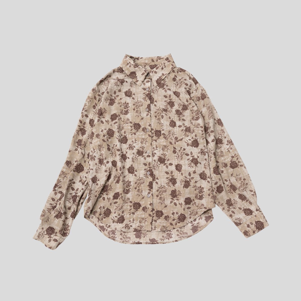 랭썬(LANGSON) LS_Autumn garden shirt_2color
