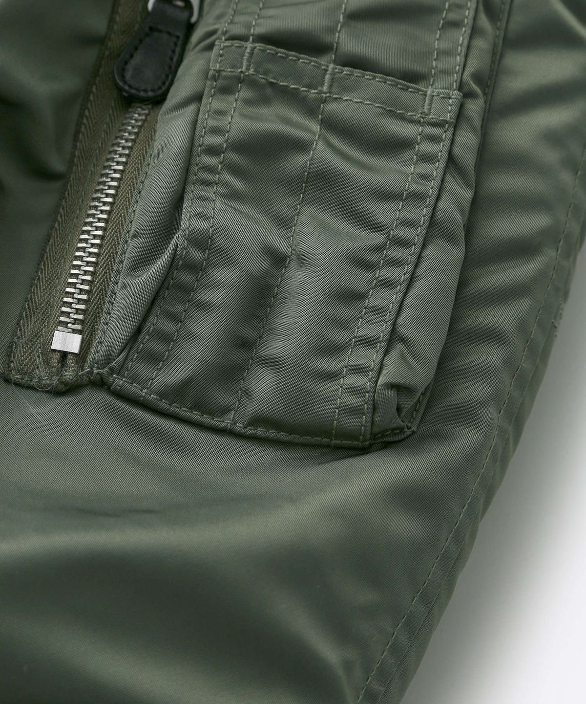 아웃스탠딩(OUTSTANDING) N3B FLIGHT PARKA(WOOL INSULATION)_SAGE GREEN