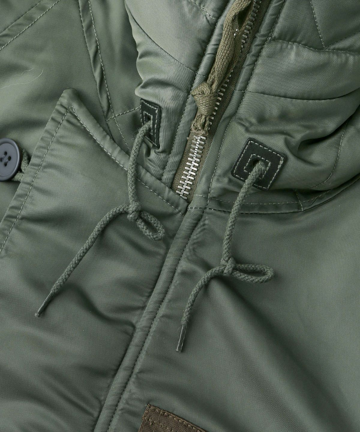 아웃스탠딩(OUTSTANDING) N3B FLIGHT PARKA(WOOL INSULATION)_SAGE GREEN