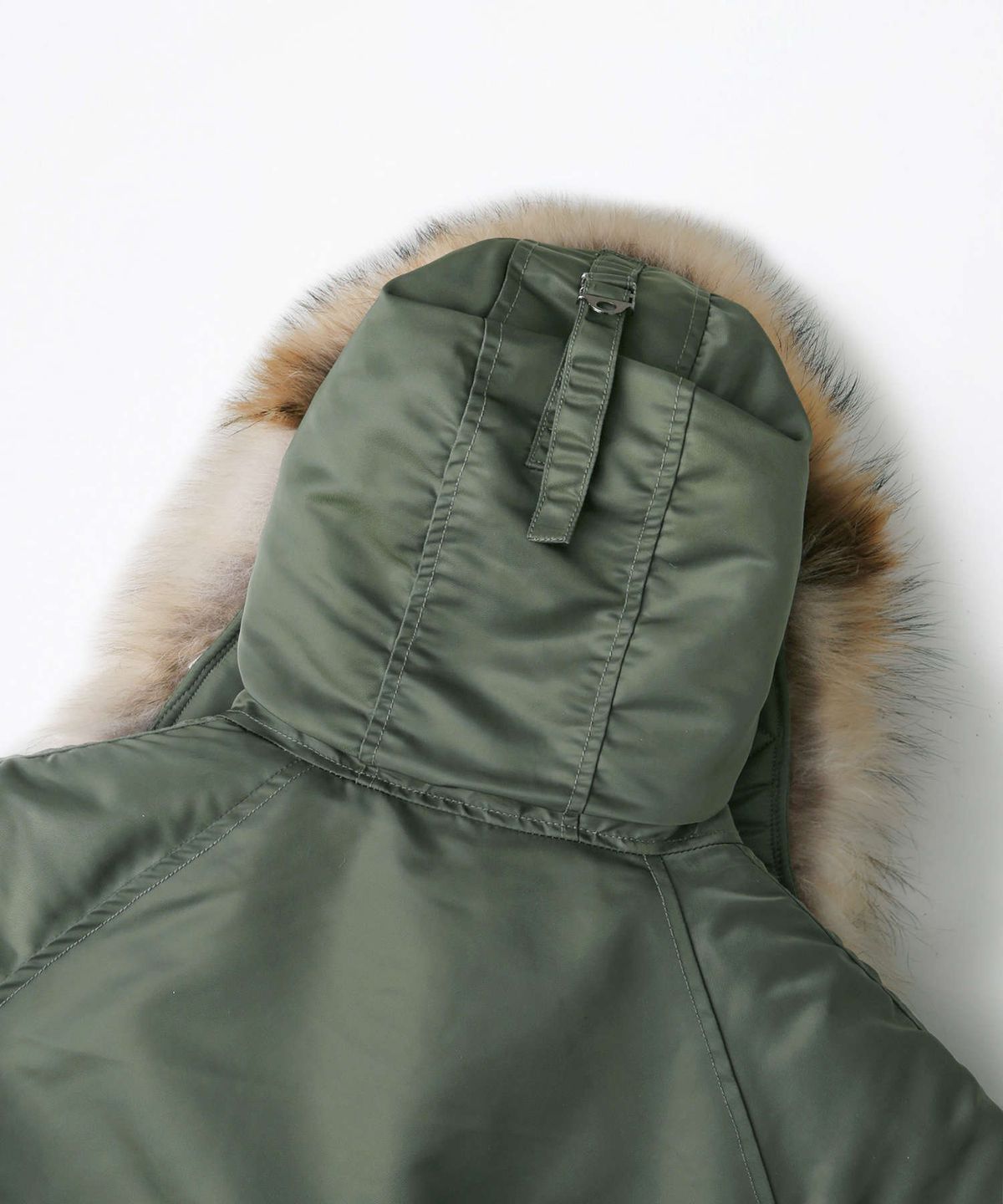 아웃스탠딩(OUTSTANDING) N3B FLIGHT PARKA(WOOL INSULATION)_SAGE GREEN