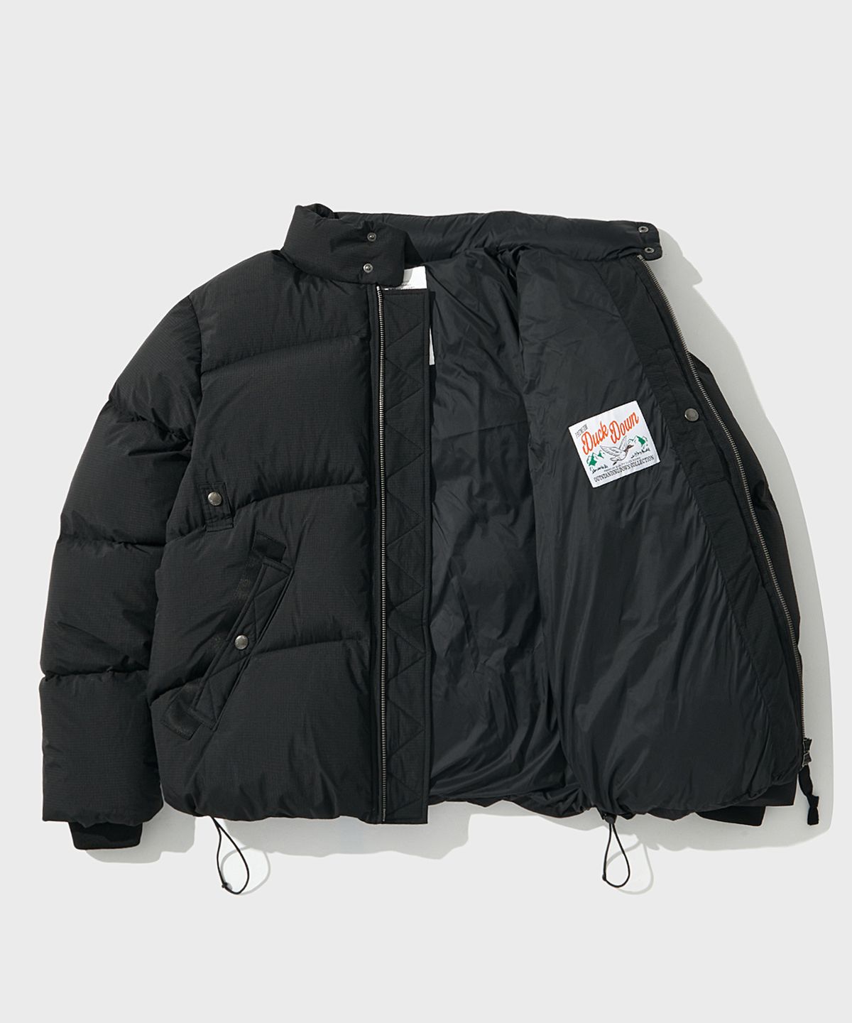 아웃스탠딩(OUTSTANDING) MA-1 FLIGHT DOWN PARKA_BLACK