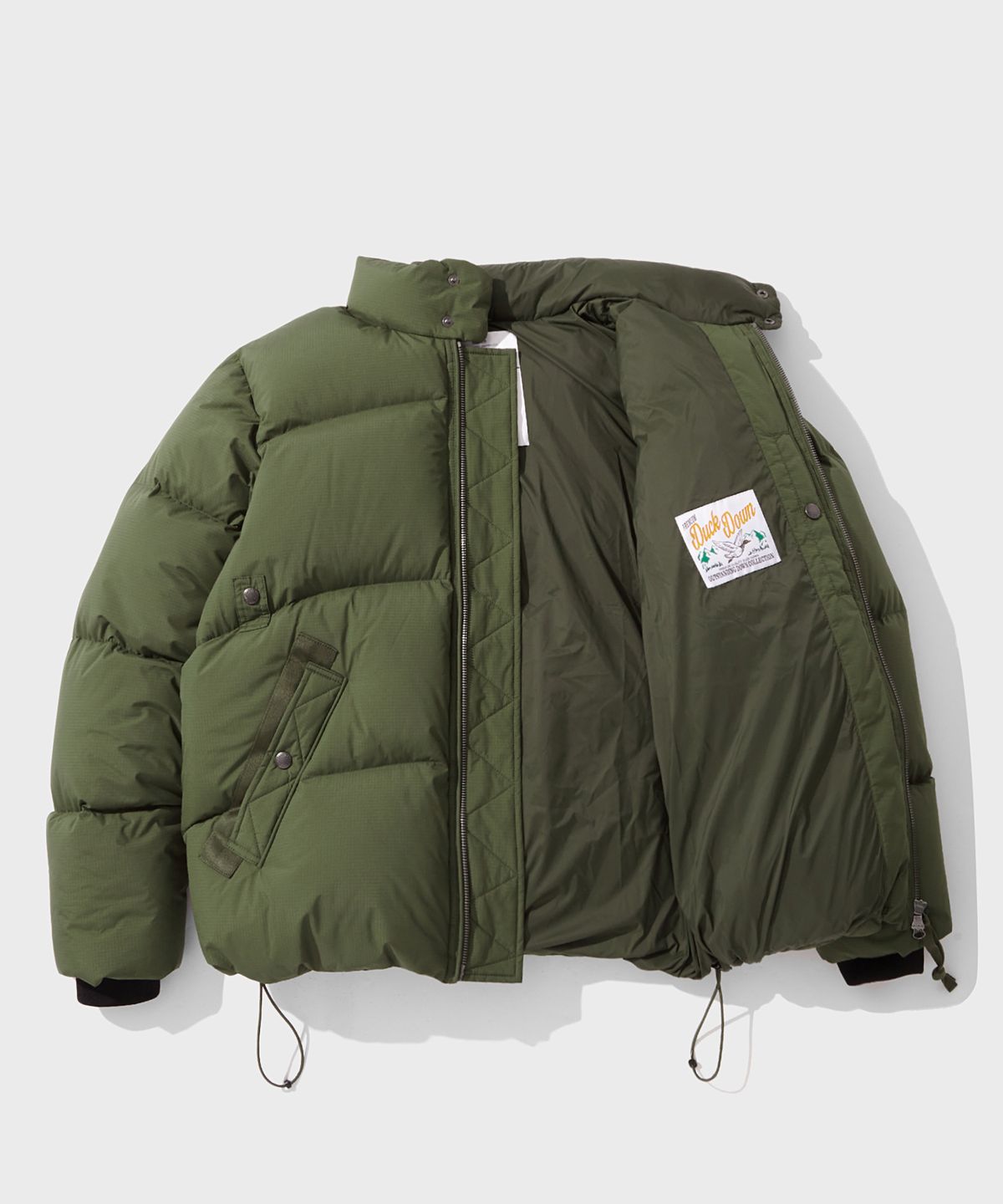 아웃스탠딩(OUTSTANDING) MA-1 FLIGHT DOWN PARKA_OLIVE