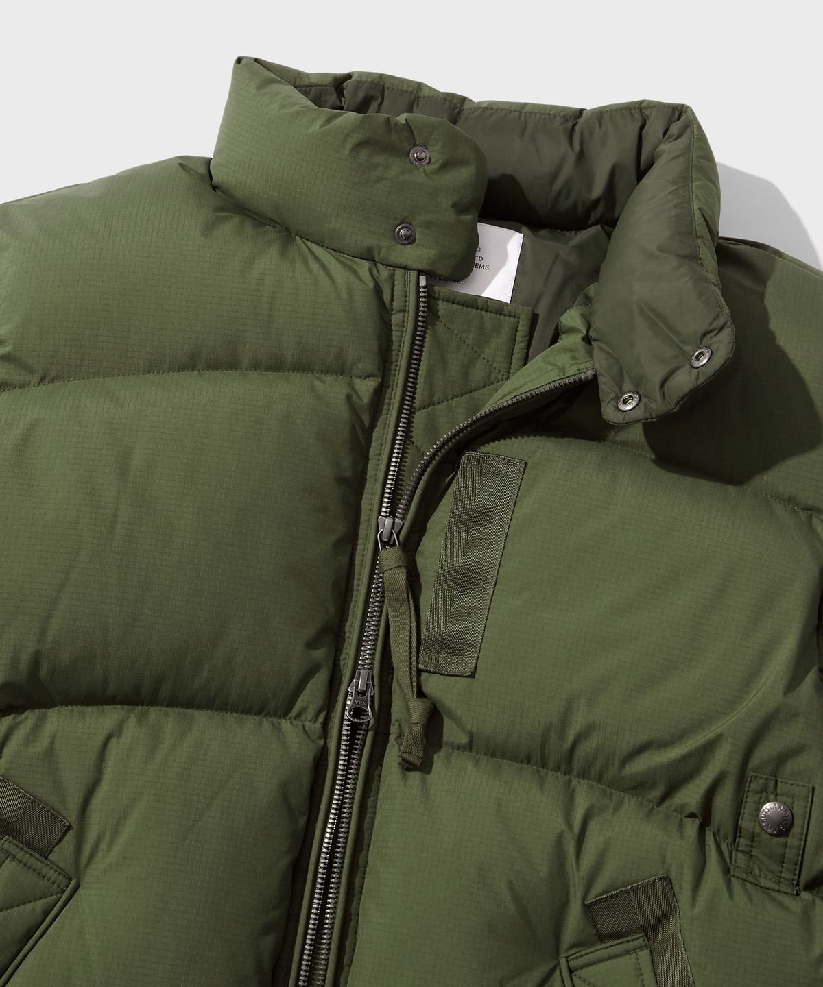 아웃스탠딩(OUTSTANDING) MA-1 FLIGHT DOWN PARKA_OLIVE