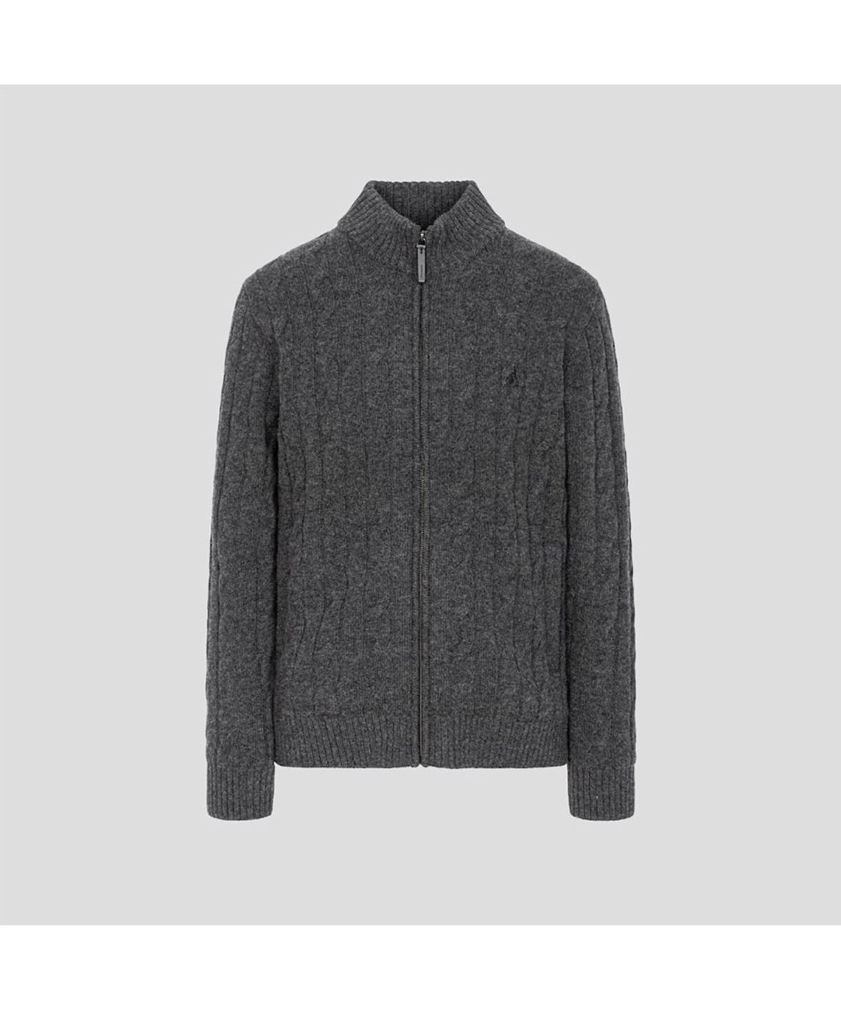 빈폴 멘(BEANPOLE MEN) 케이블 집업 카디건  애쉬