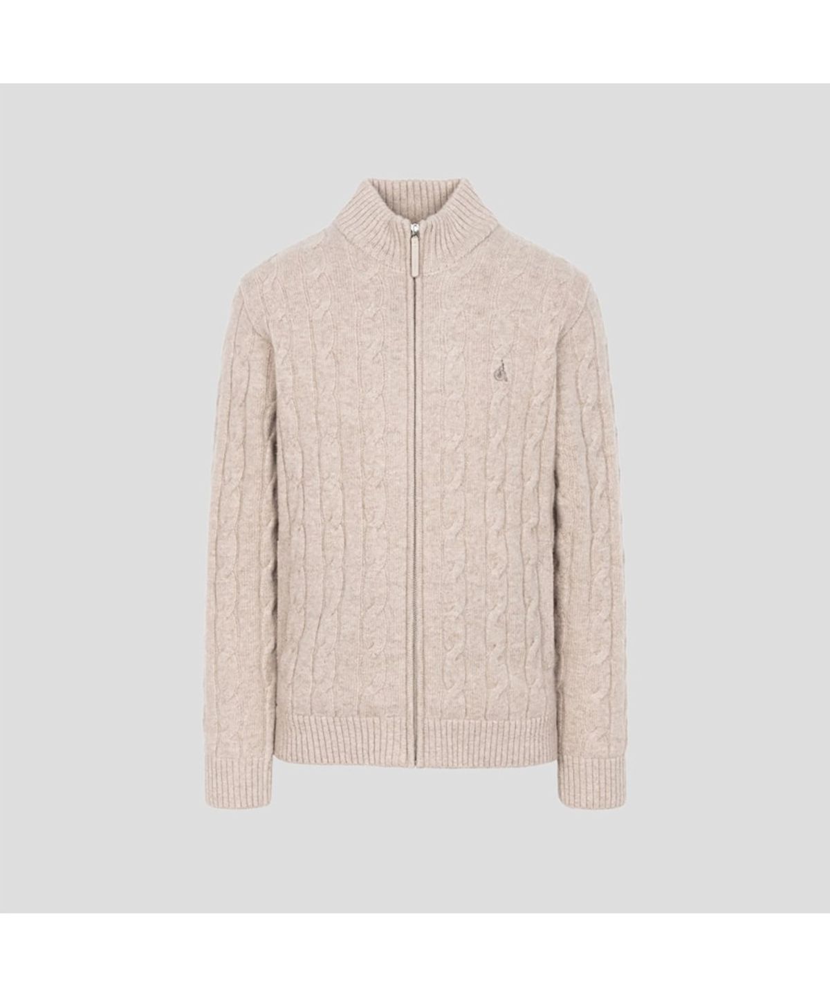 빈폴 멘(BEANPOLE MEN) 케이블 집업 카디건  베이지