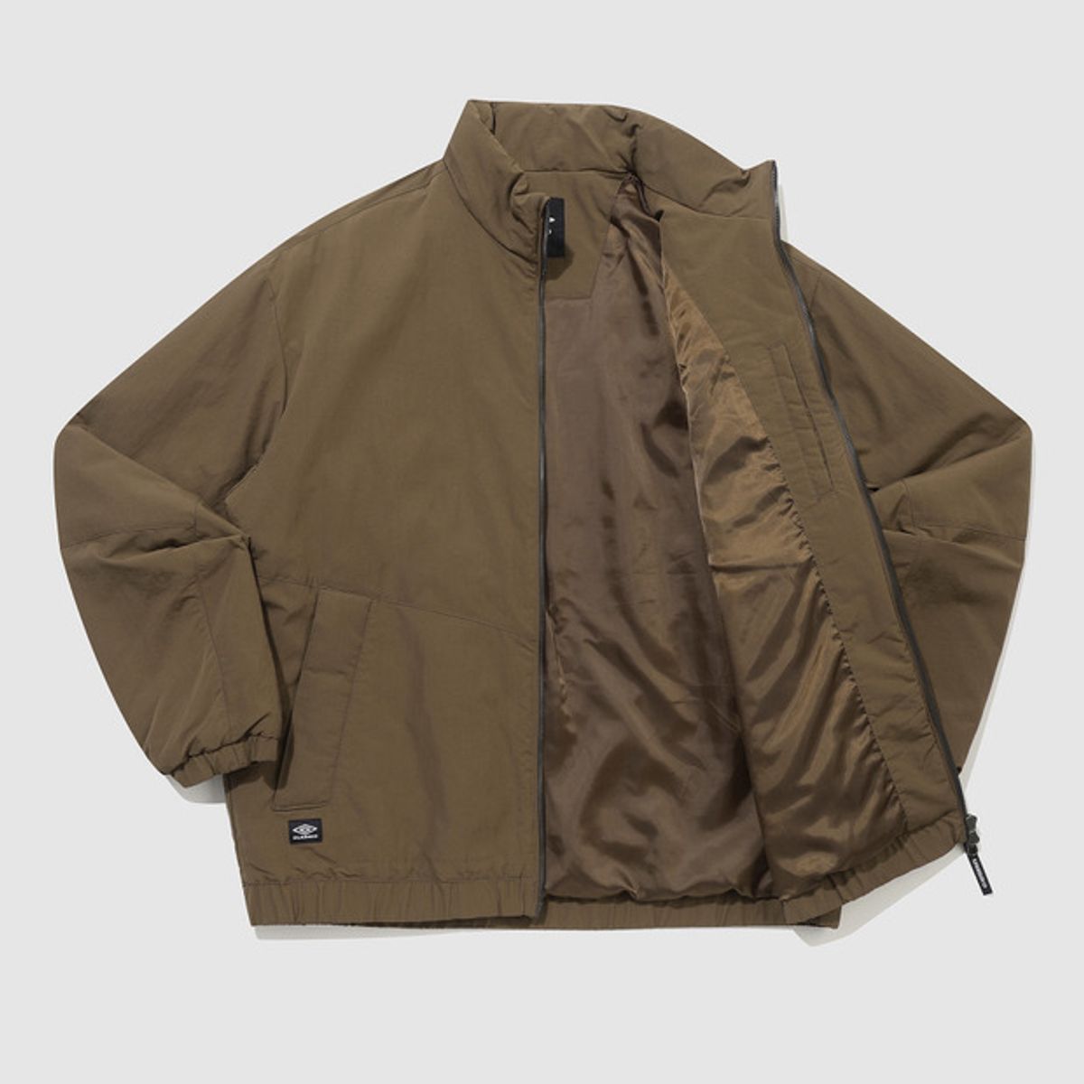 엄브로(UMBRO) 클래식 패딩 봄버 자켓 브라운(UQ321CPJ92)