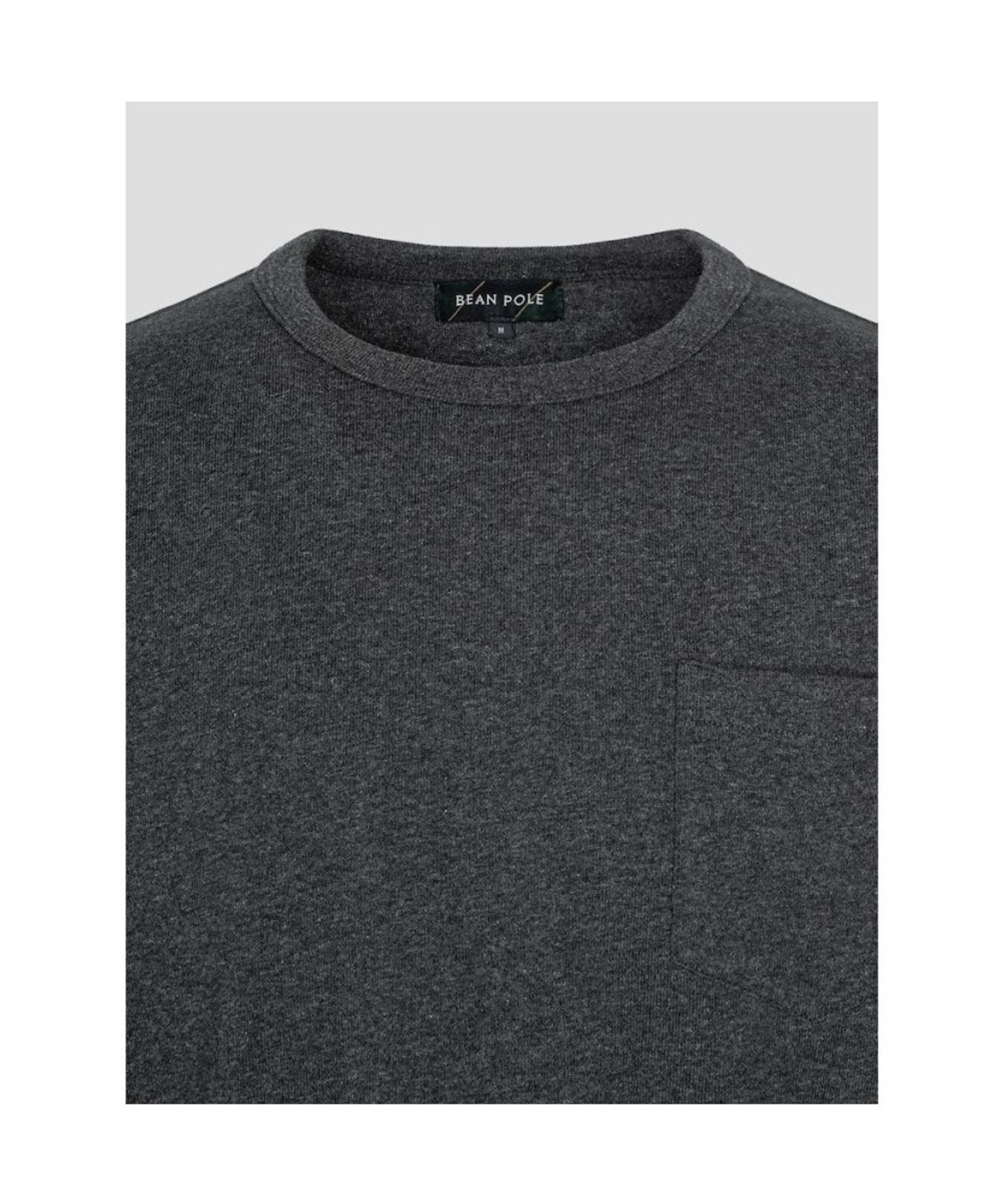 빈폴 멘(BEANPOLE MEN) 헤리티지 긴소매 라운드 티셔츠  애쉬