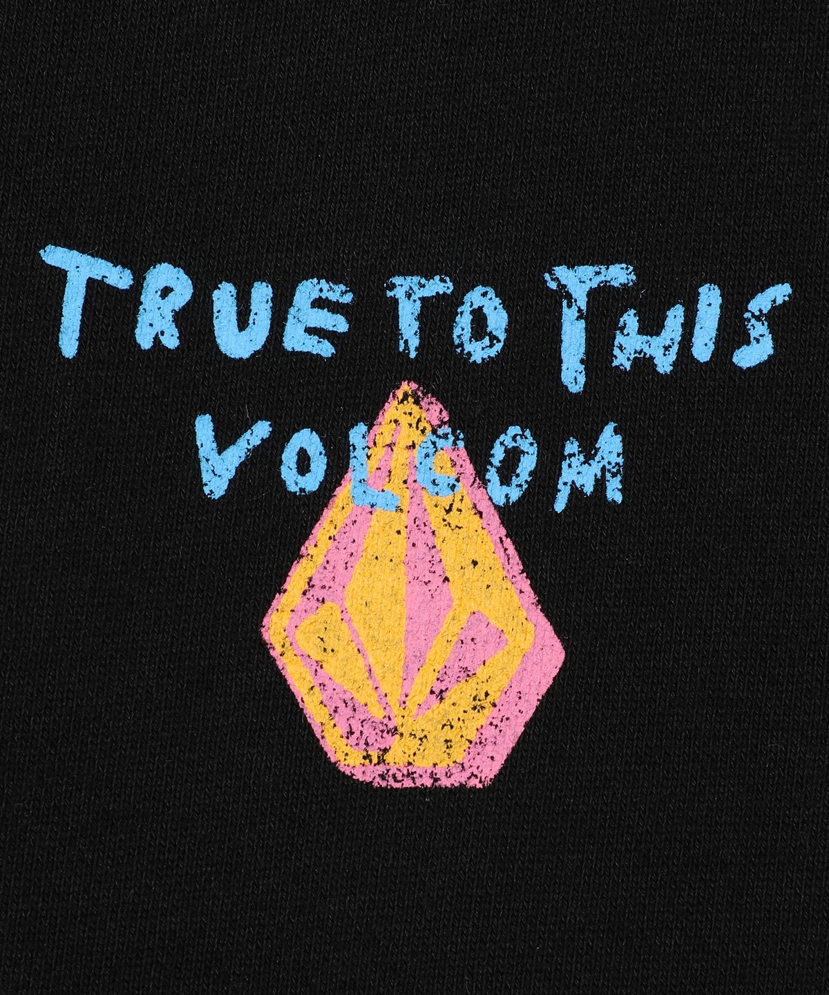 볼컴(VOLCOM) 브러시 레인보우 맨투맨(블랙)
