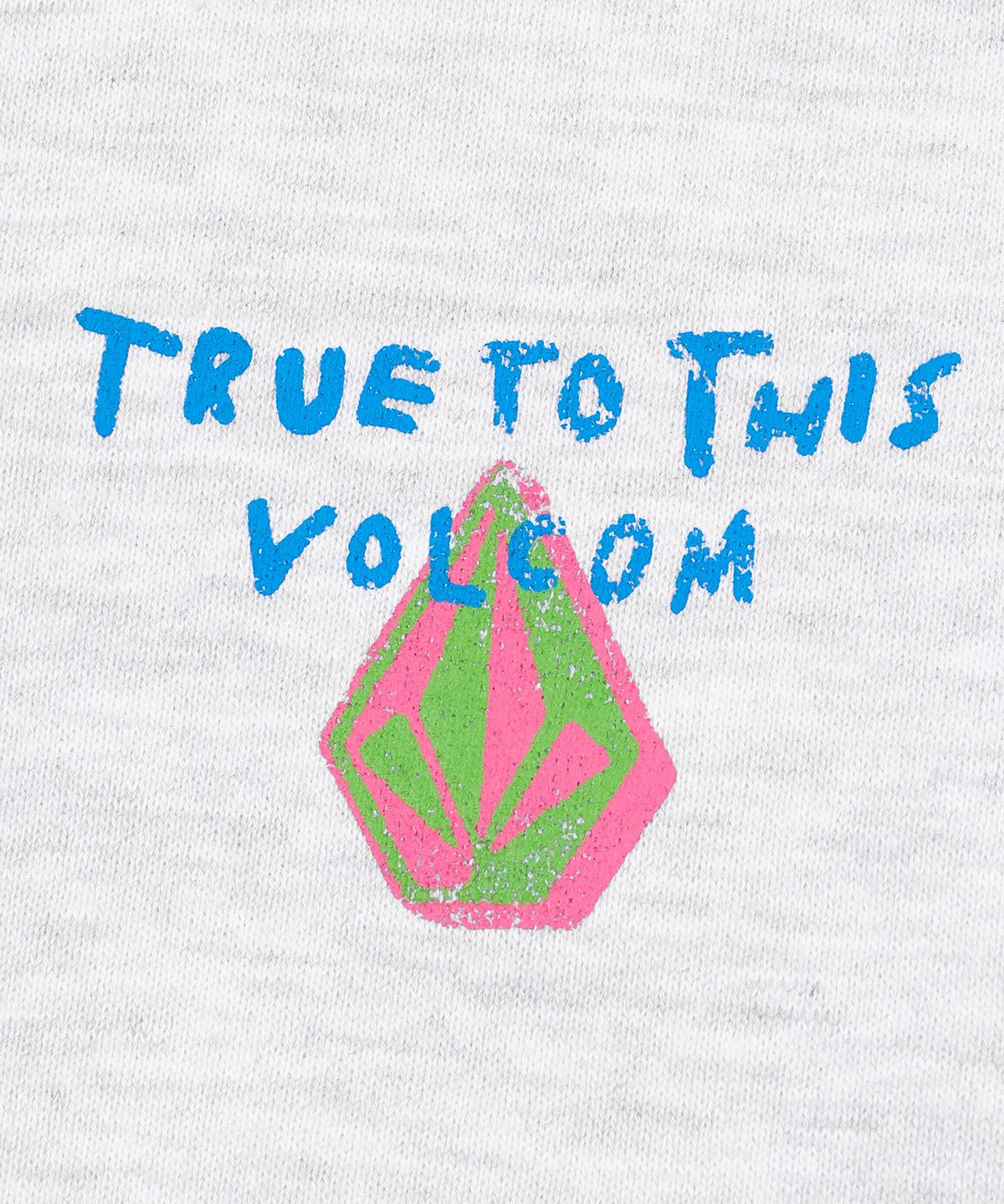볼컴(VOLCOM) 브러시 레인보우 맨투맨(아이스 그레이)