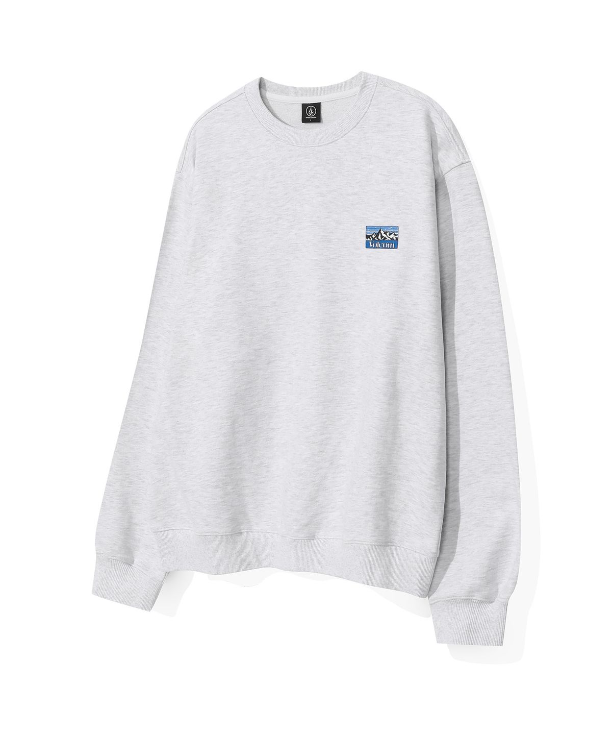 볼컴(VOLCOM) 볼컴 스톤 피크 맨투맨(아이스 그레이)