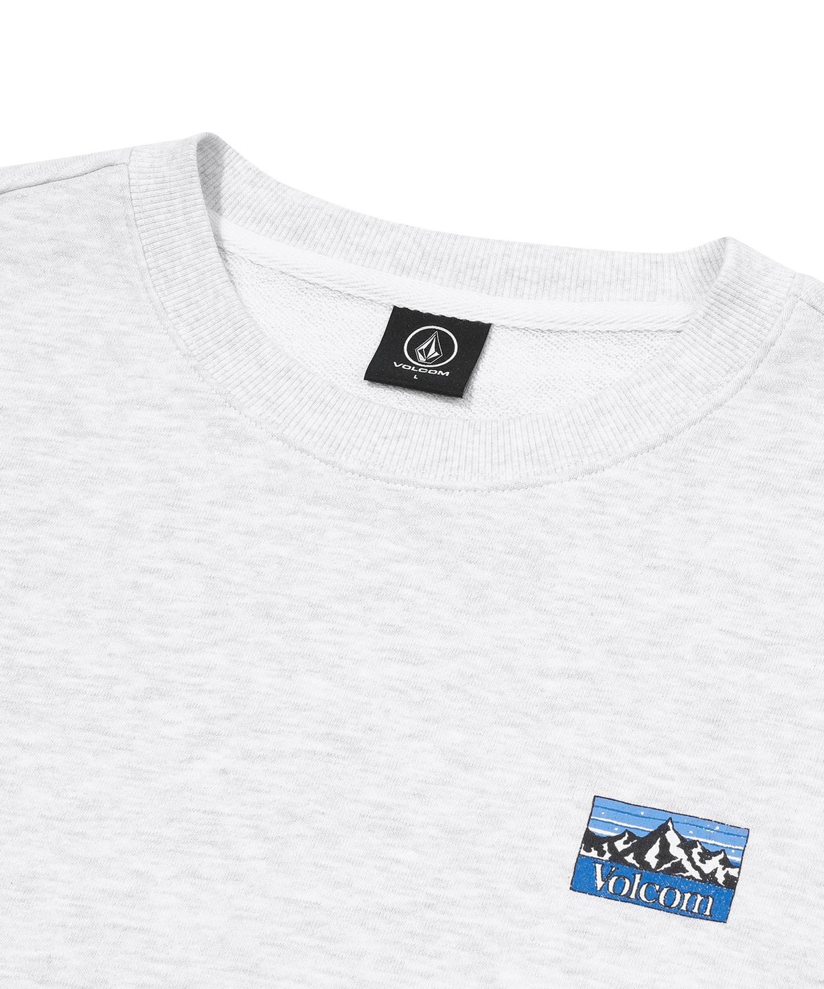 볼컴(VOLCOM) 볼컴 스톤 피크 맨투맨(아이스 그레이)