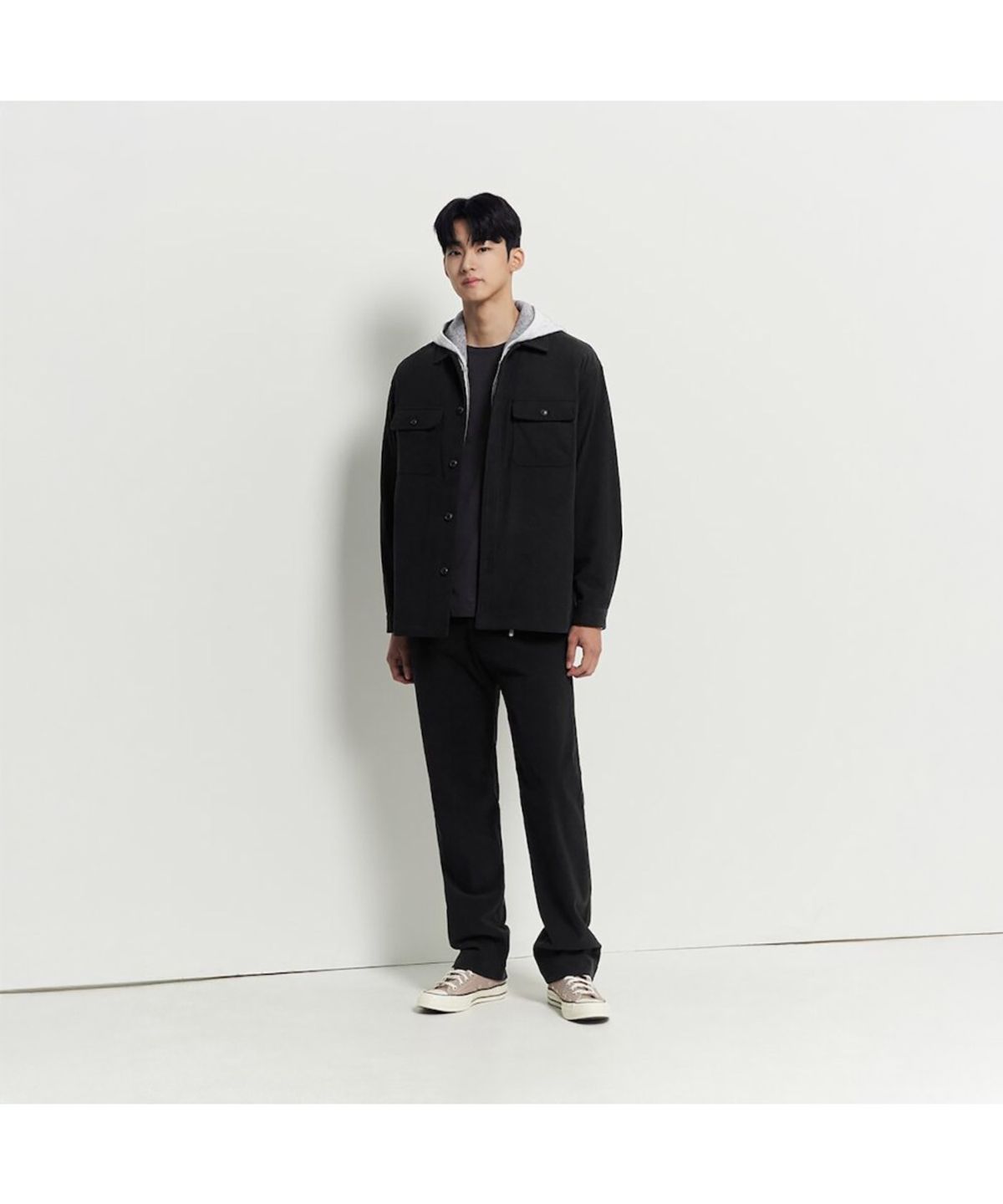 빈폴 멘(BEANPOLE MEN) 츄잉 코듀로이 컴포트핏 팬츠  블랙