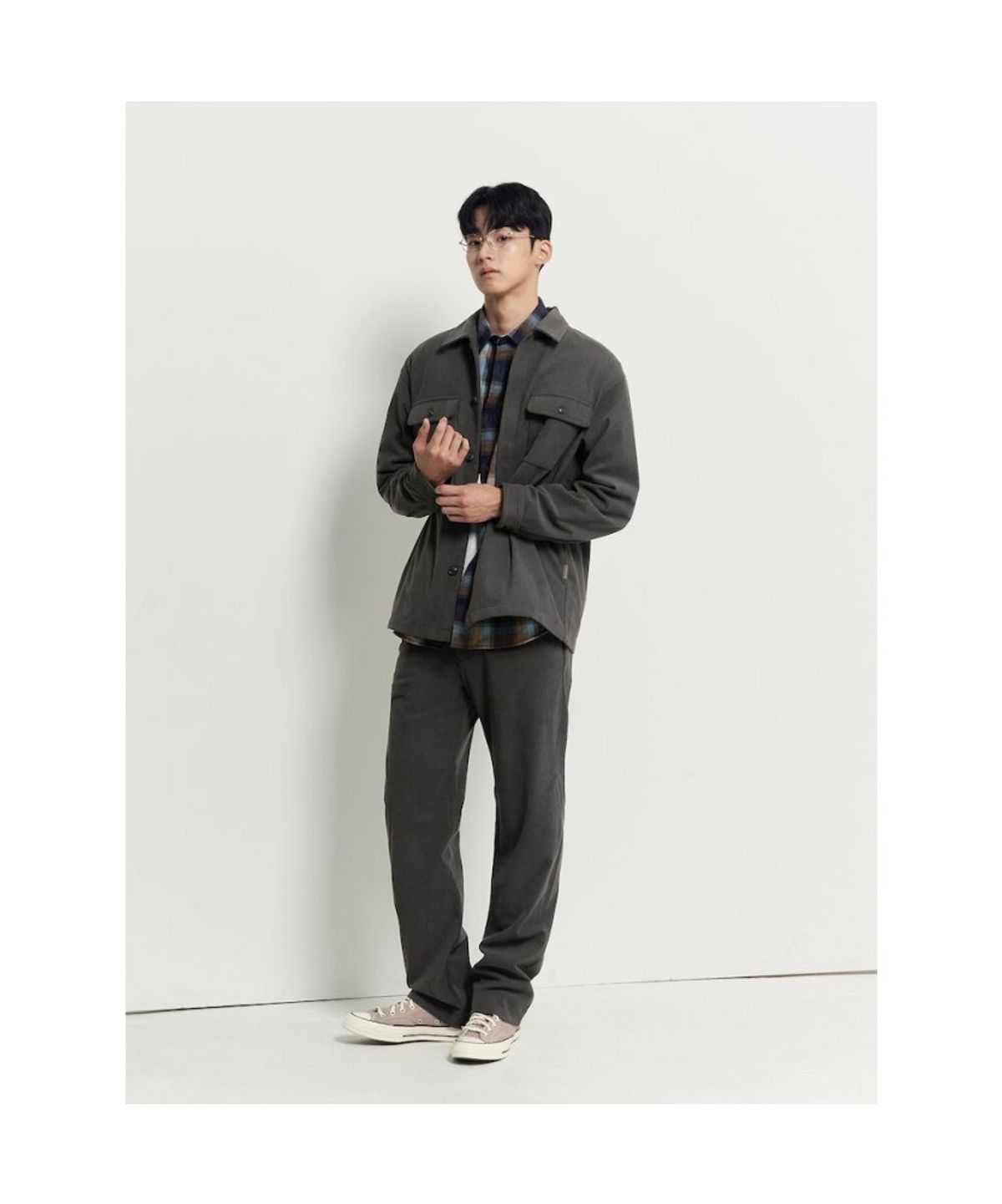 빈폴 멘(BEANPOLE MEN) 츄잉 코듀로이 컴포트핏 팬츠  카키