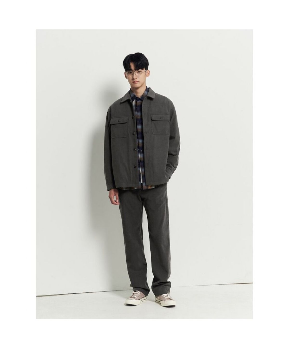 빈폴 멘(BEANPOLE MEN) 츄잉 코듀로이 컴포트핏 팬츠  카키