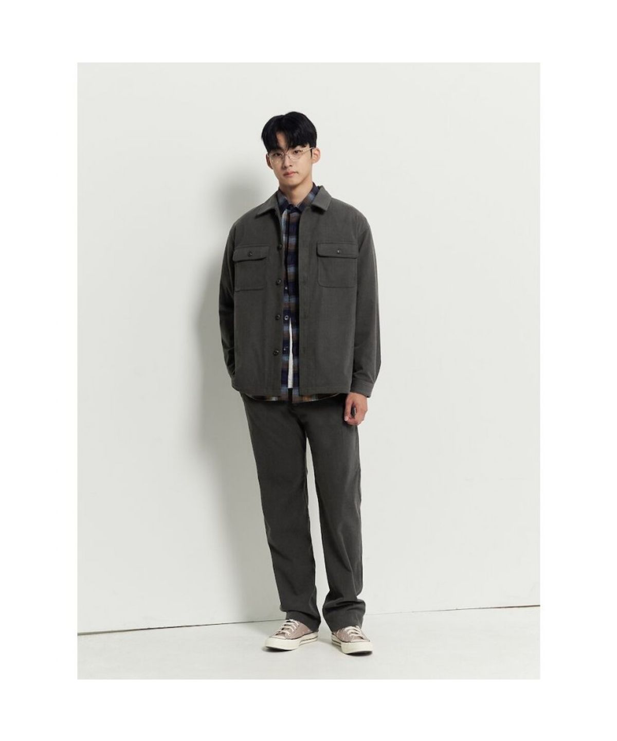 빈폴 멘(BEANPOLE MEN) 츄잉 코듀로이 컴포트핏 팬츠  카키