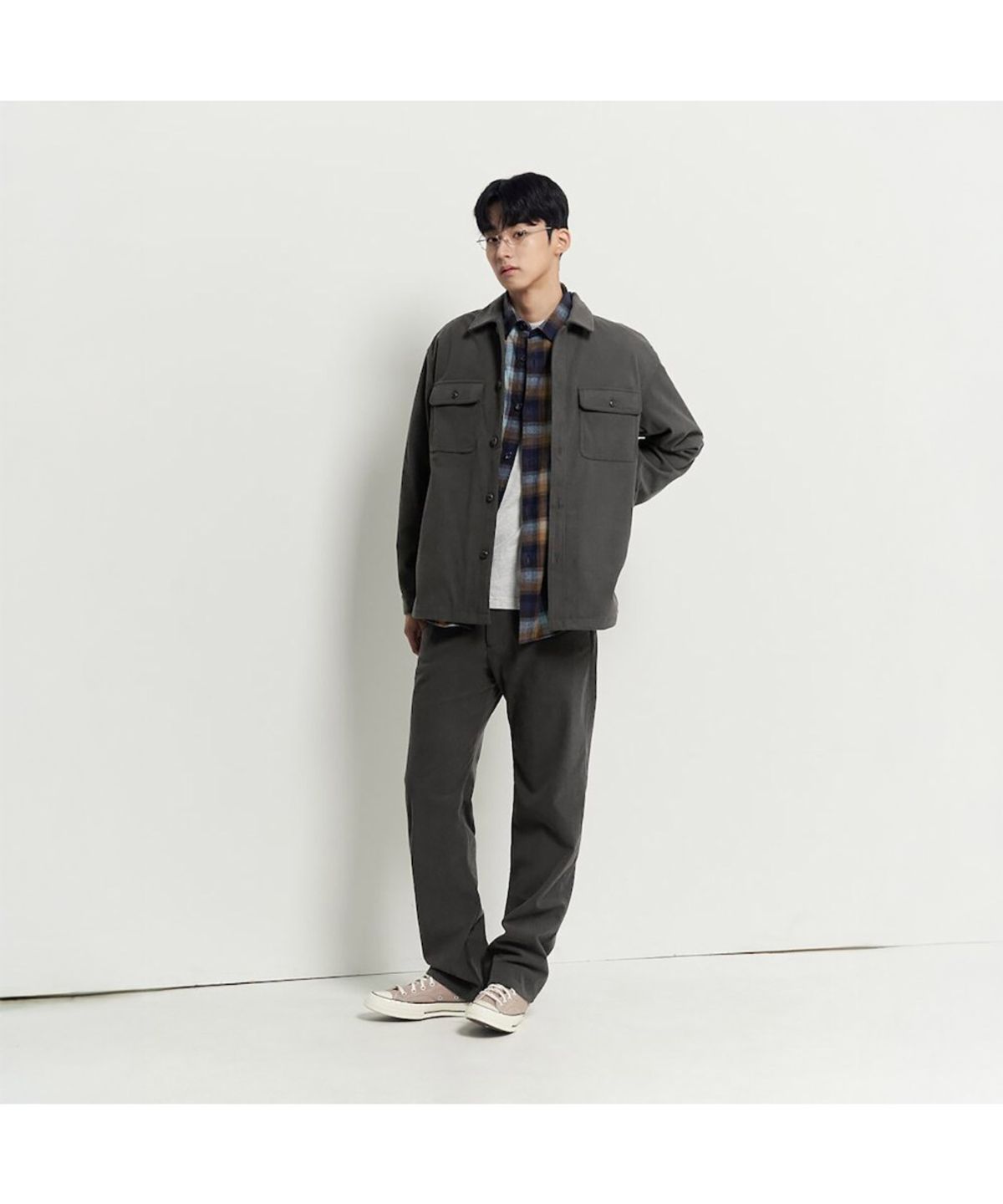빈폴 멘(BEANPOLE MEN) 츄잉 코듀로이 컴포트핏 팬츠  카키