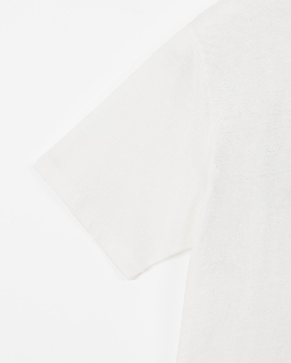 디앤드퀘스천(THEENDQUESTION) Organic cotton printed T-shirt / WHITE