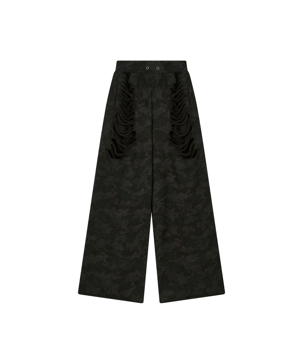 도그마 엑스(DOGMA EHKS) DISTRESSED SWEAT PANTS DARK CAMO