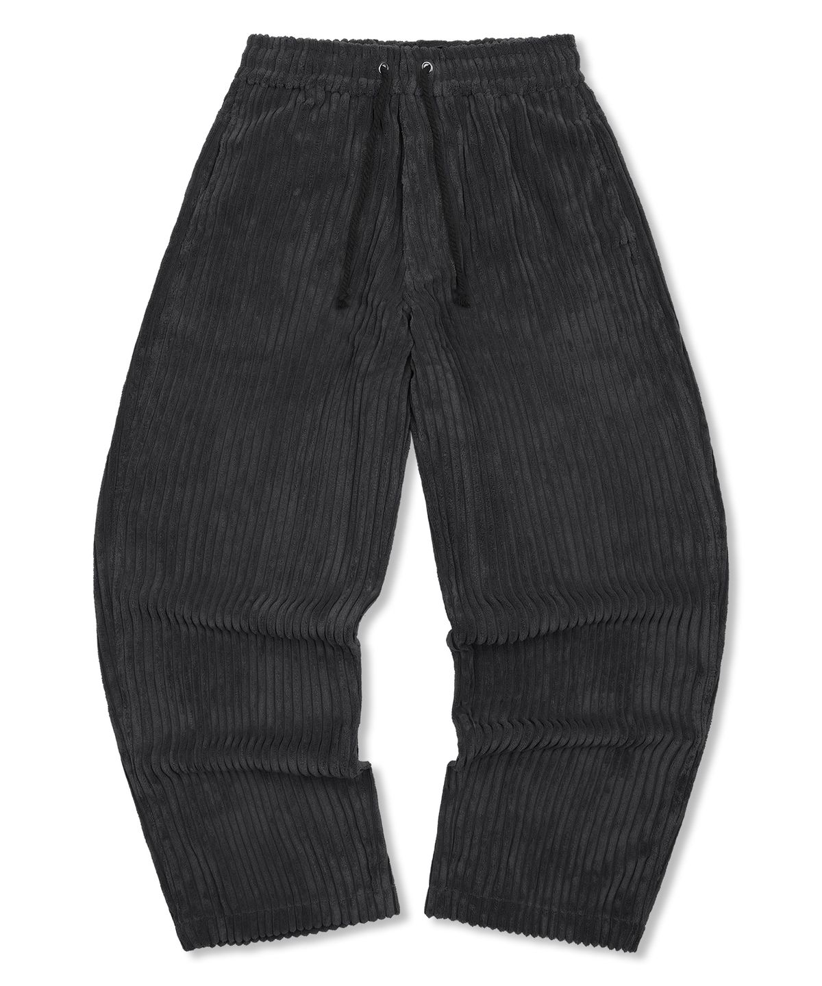 글랙(GLACK) GP152 빅 코듀로이 이지 팬츠 (BLACK)