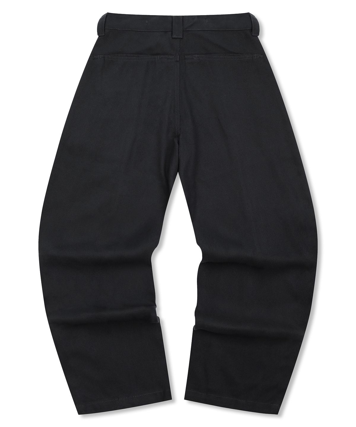 글랙(GLACK) GP150 스플릿 와이드 슬랙스 (BLACK)