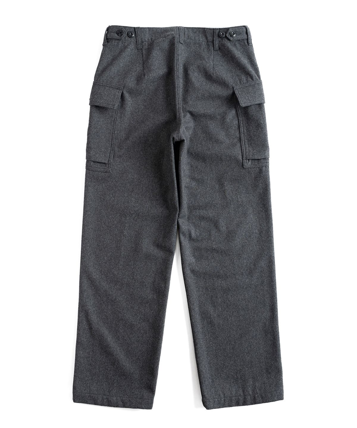 와일드 브릭스(WILD BRICKS) W24 WOOL MILITARY PANTS (grey)