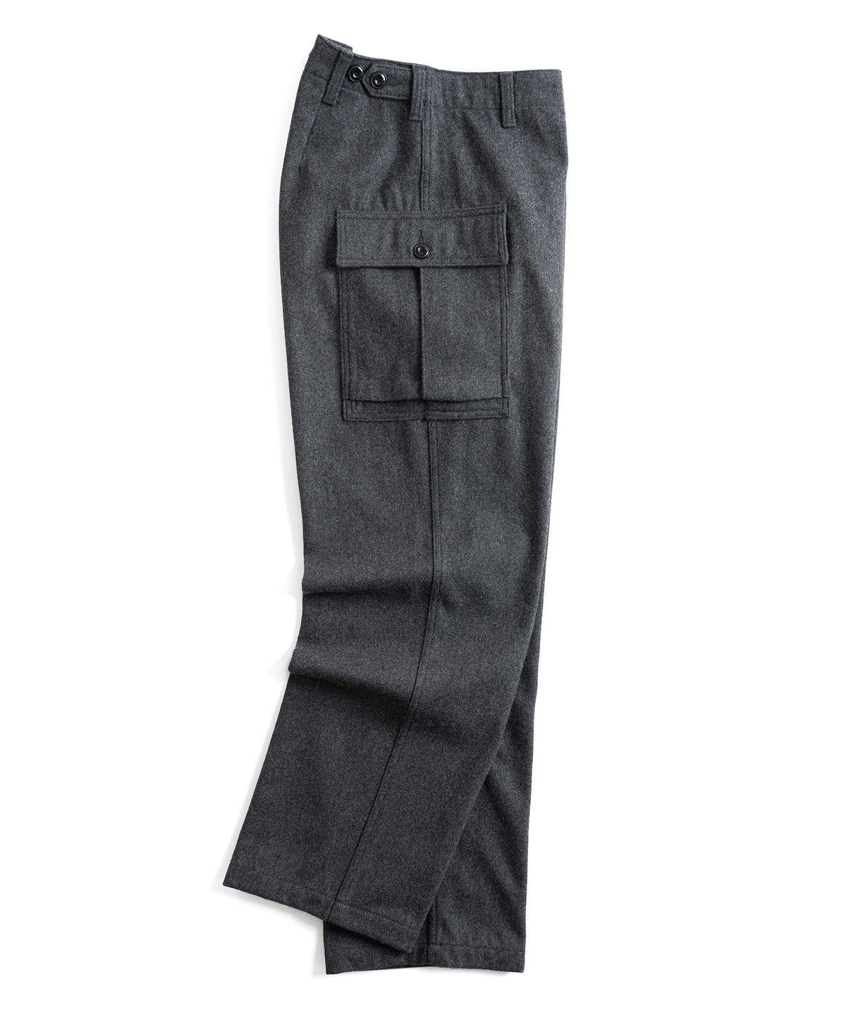와일드 브릭스(WILD BRICKS) W24 WOOL MILITARY PANTS (grey)