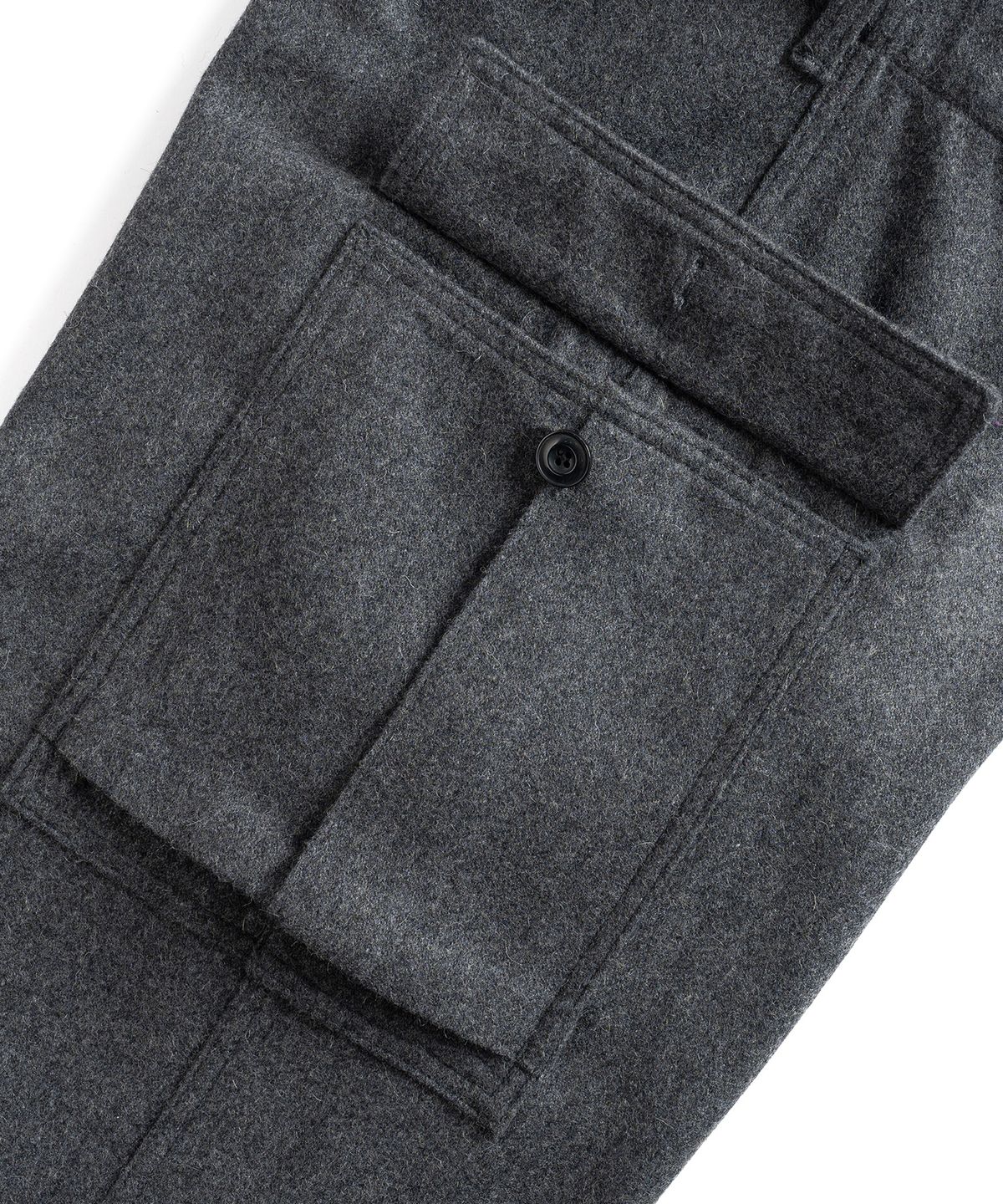 와일드 브릭스(WILD BRICKS) W24 WOOL MILITARY PANTS (grey)