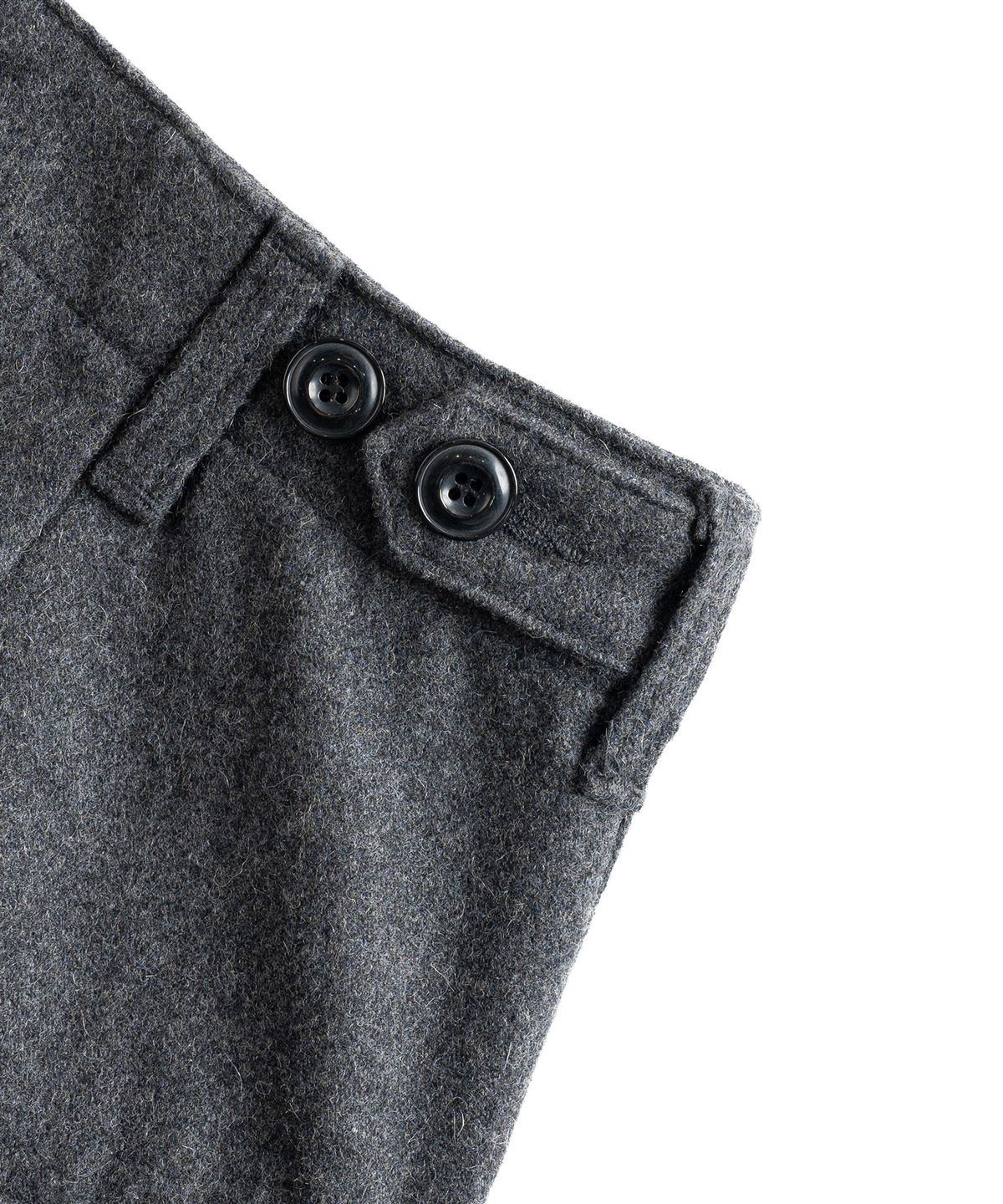 와일드 브릭스(WILD BRICKS) W24 WOOL MILITARY PANTS (grey)