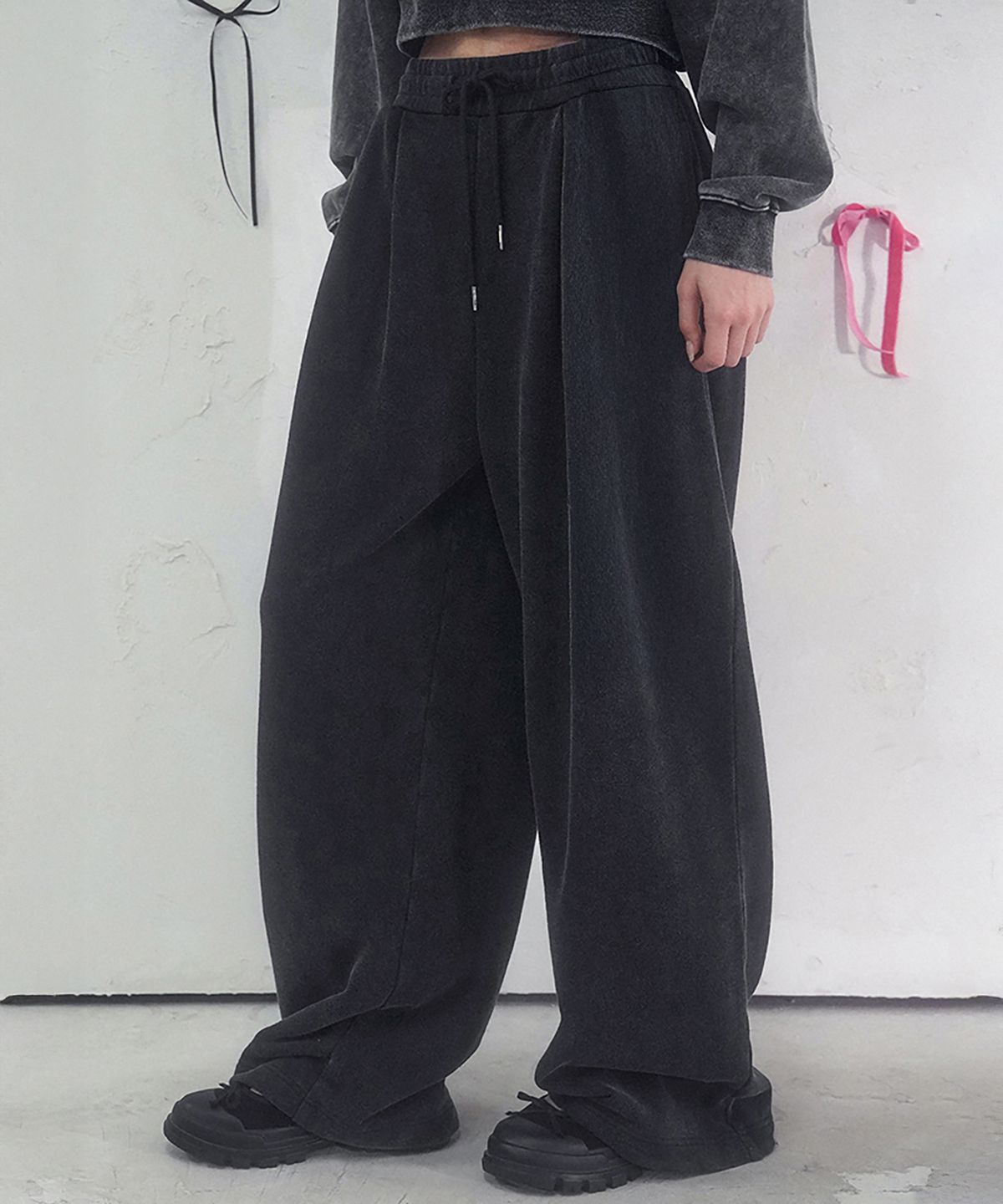 비바셔스(VIVACIOUS) Poise Tuck Pants_4Colors