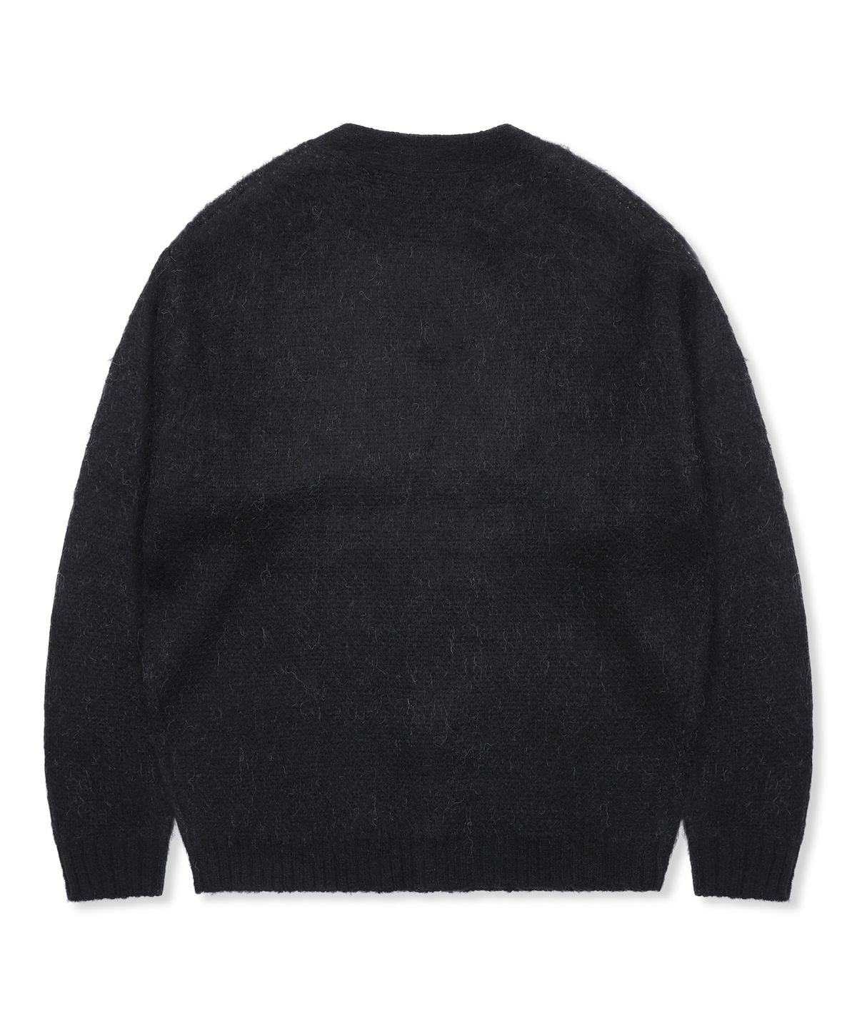 글랙(GLACK) GNT075 빈티지 아가일 니트 가디건 (BLACK)