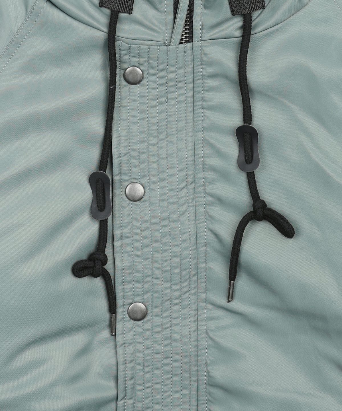 글랙(GLACK) GJ107 리워크 N2B 나일론 숏 파카 (SAGE GREEN)