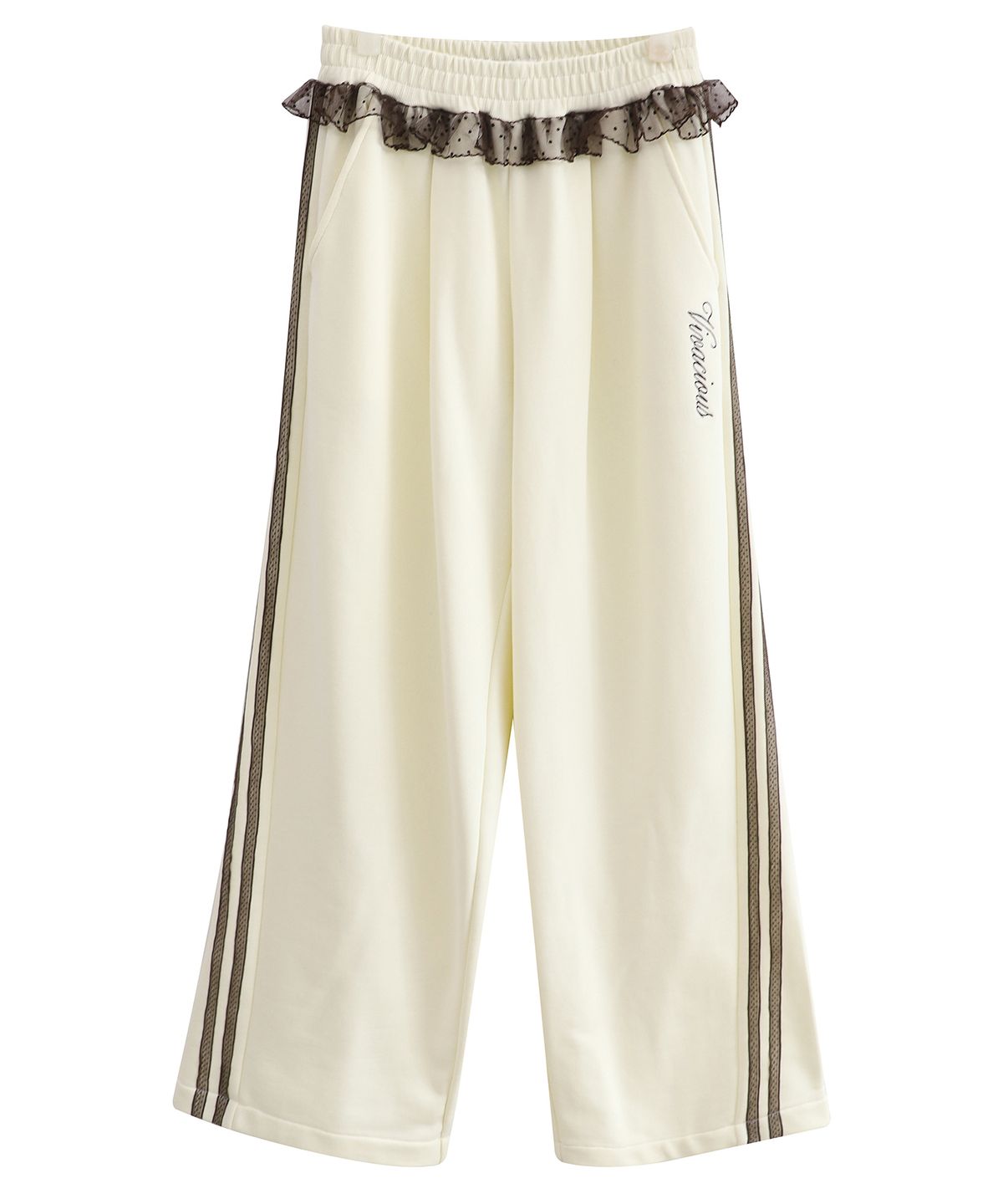 비바셔스(VIVACIOUS) Romance Track Pants_4Colors