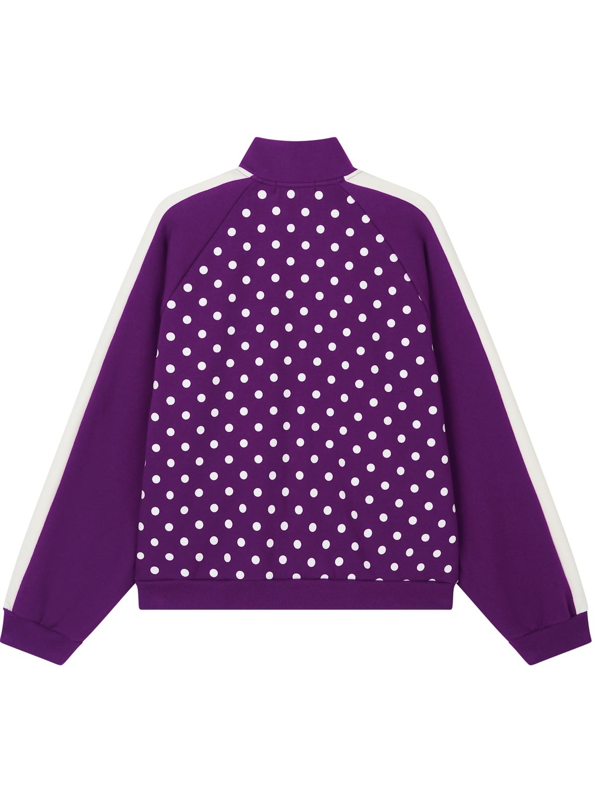 로액슈얼(LO AXUAL) OVERFITTED DOT TRACK SUIT_PURPLE
