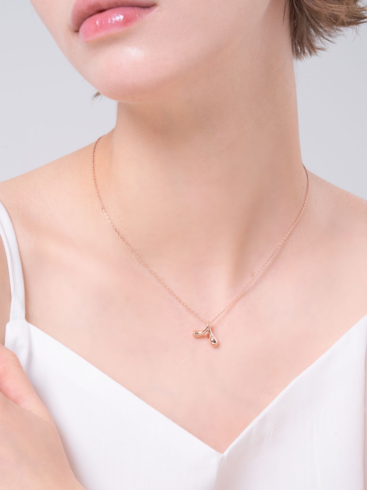 엘르주얼리(ELLEJEWELRY) 스프링 워블 목걸이 ELBRNN238