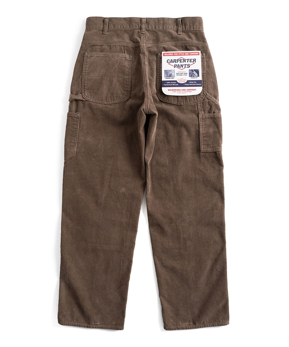 와일드 브릭스(WILD BRICKS) W24 DOUBLE KNEE PANTS (dark beige)