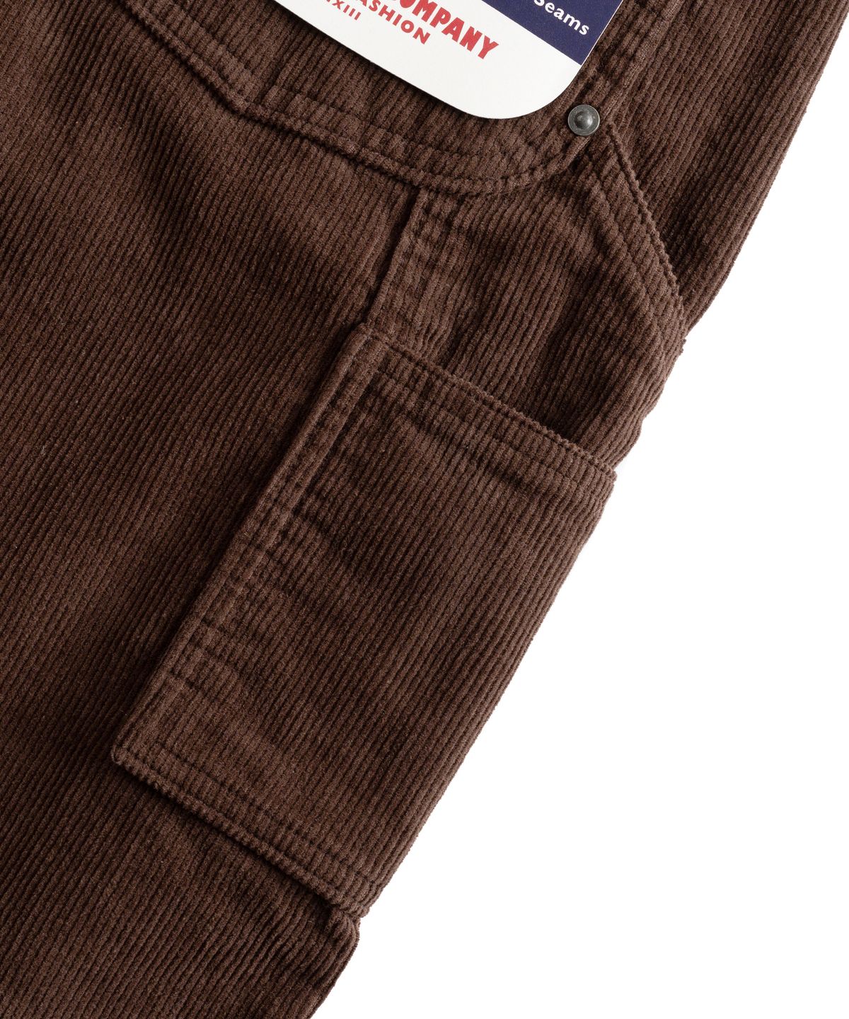 와일드 브릭스(WILD BRICKS) W24 DOUBLE KNEE PANTS (dark brown)