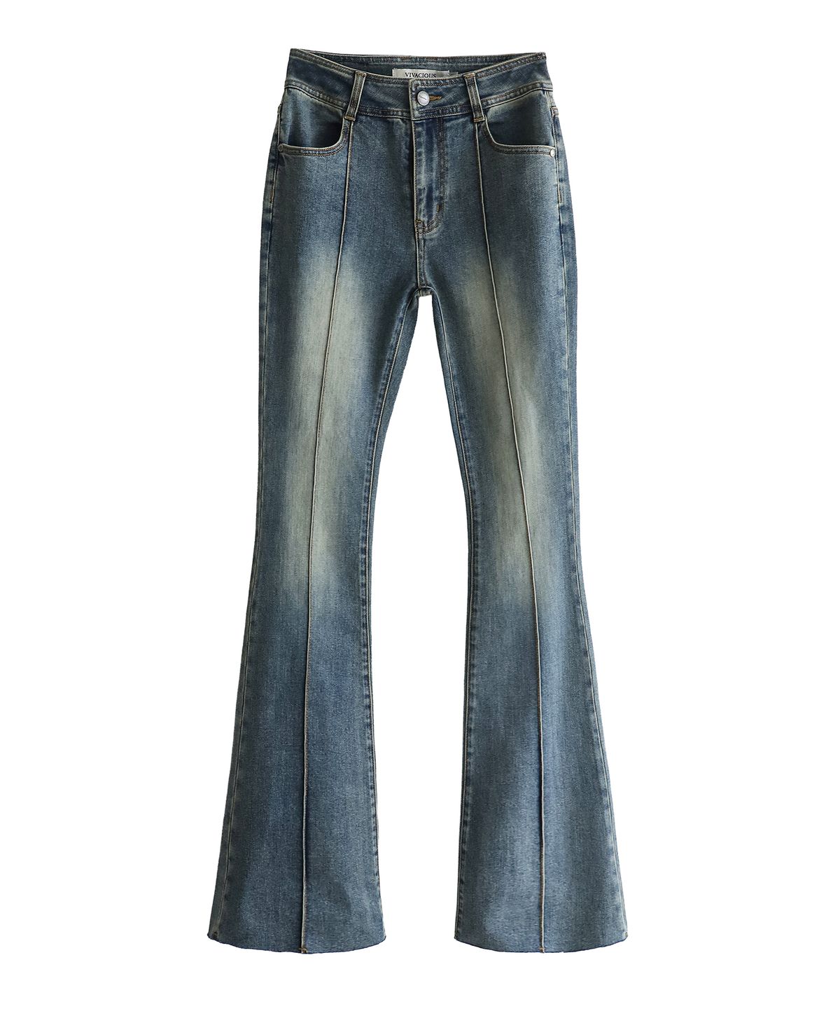 비바셔스(VIVACIOUS) Sculpted Bootscut Pants BLACK