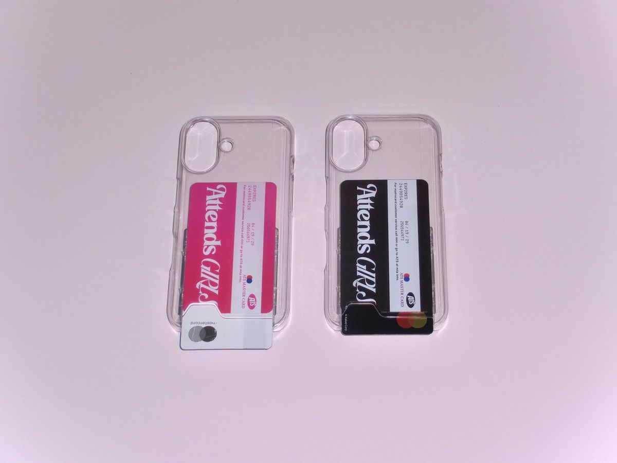 어텐즈(ATTENDS) Attends girls membership card case (Pink)
