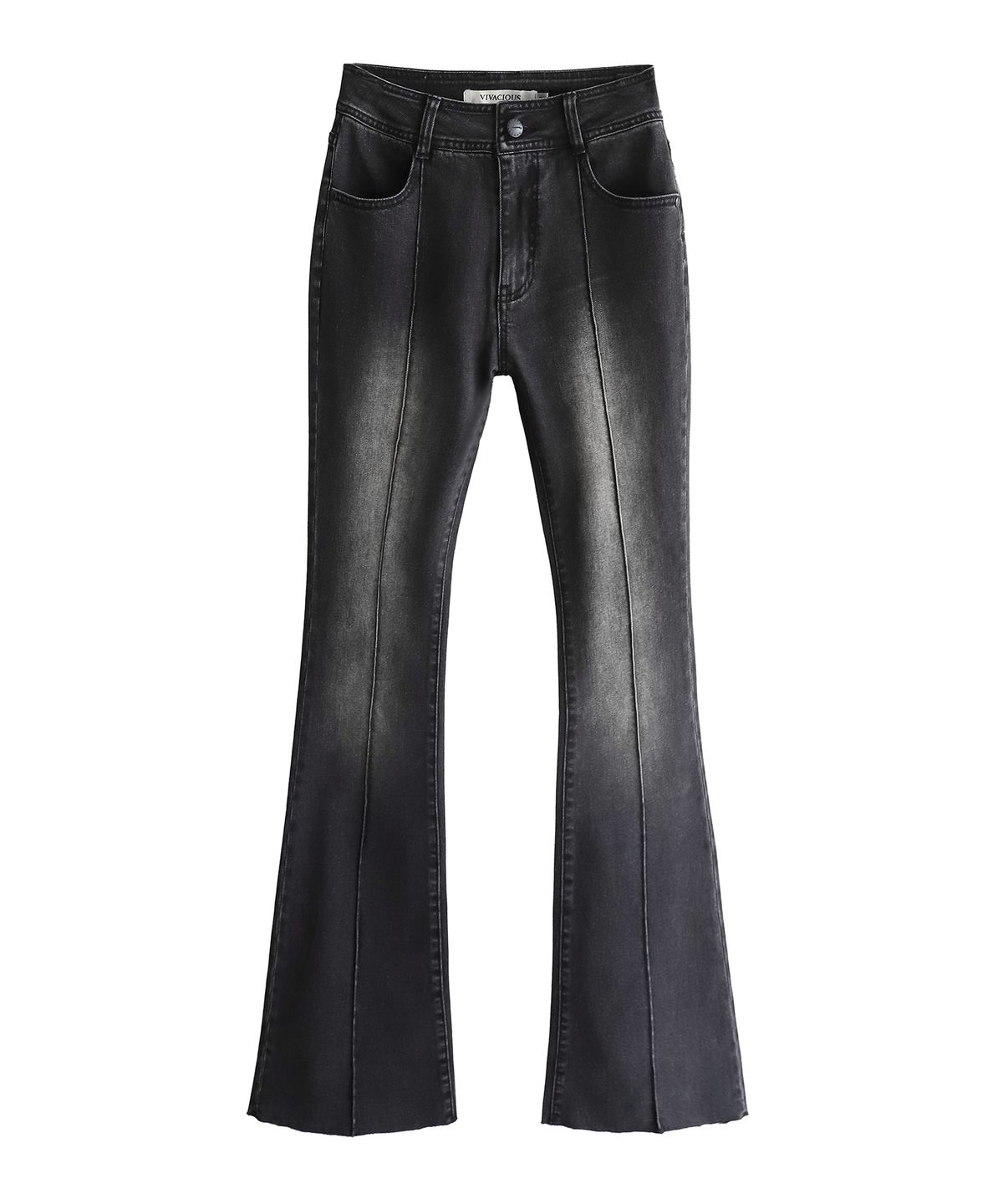 비바셔스(VIVACIOUS) Sculpted Bootscut Pants BLUE
