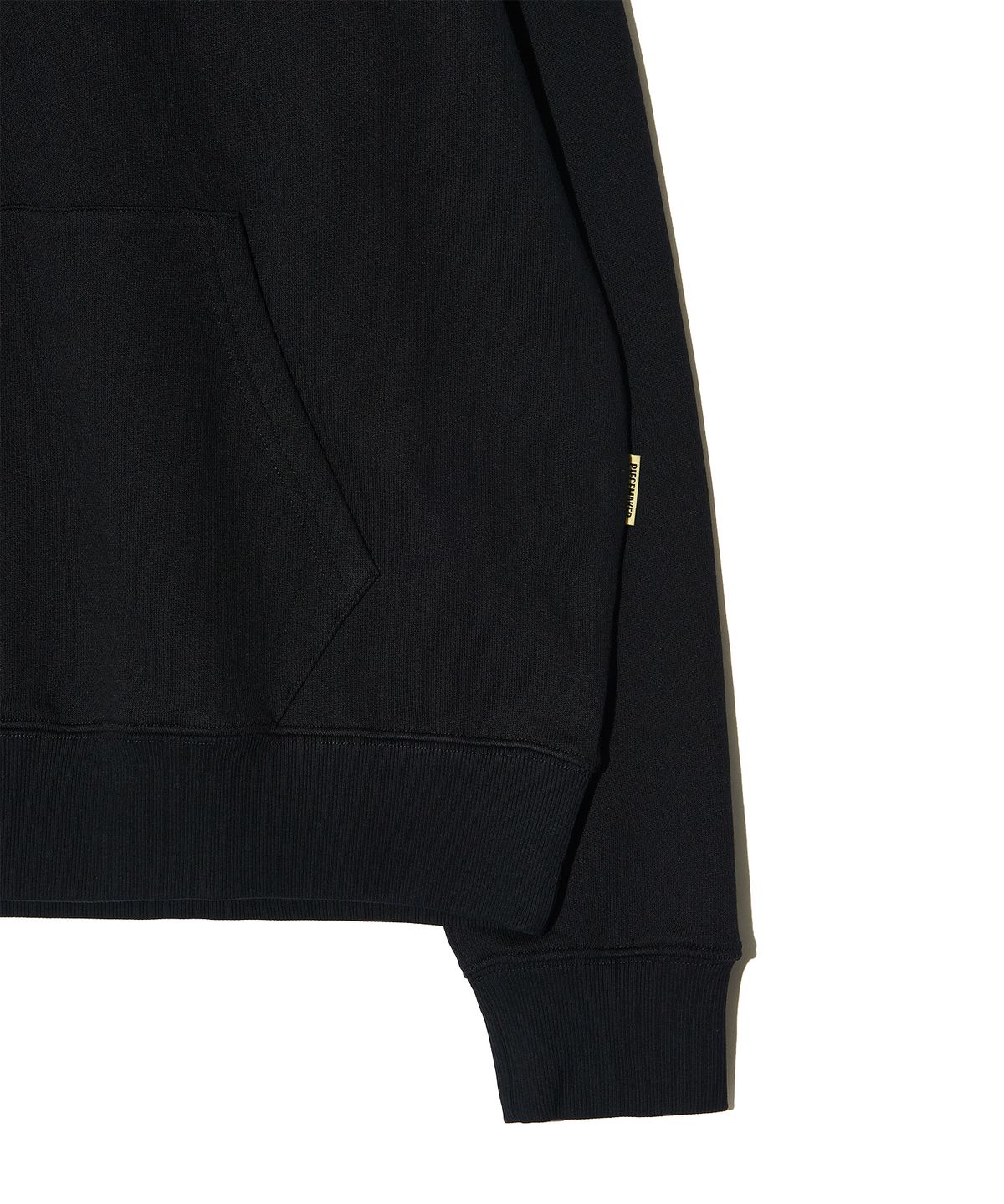 피스메이커(PIECE MAKER) PCE VELVET LOGO HOODIE (BLACK)