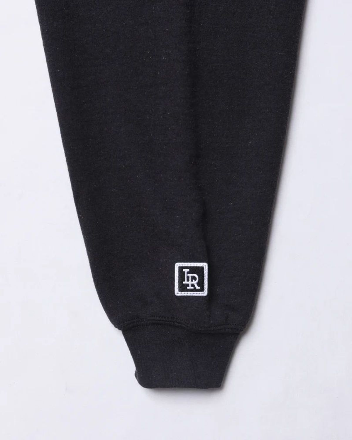 찬스클로딩(CHANCE CLOTHING) TIFINAGH EMBROIDERY HOODIE - BLACK