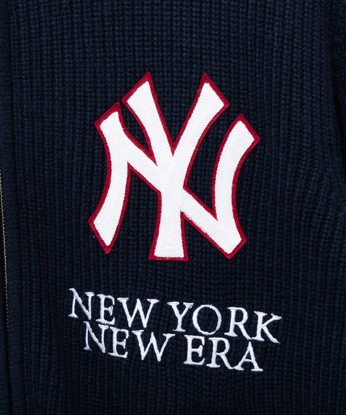뉴에라(NEW ERA) MLB 뉴욕 양키스 가디건 다크 네이비